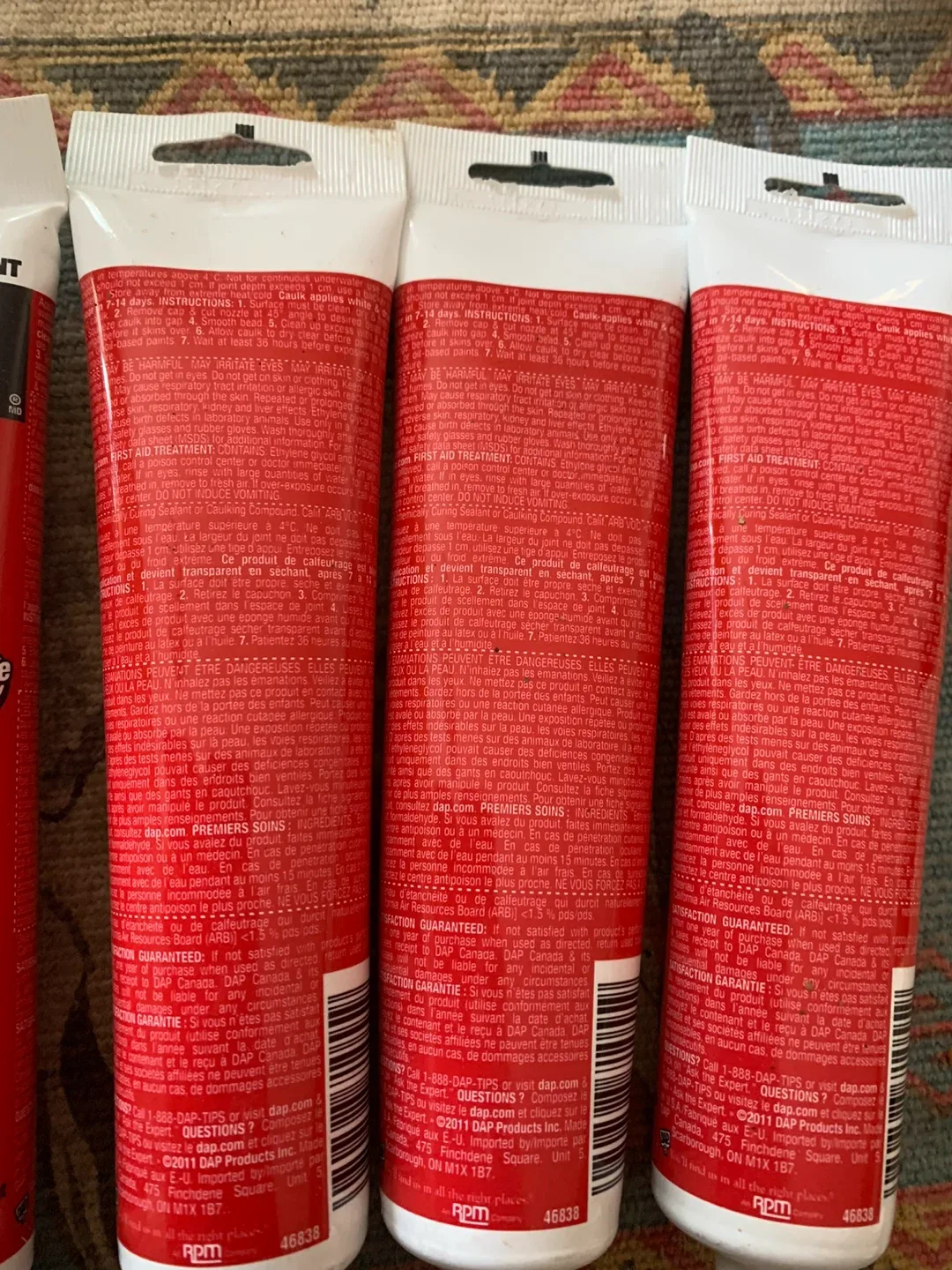 DAP Kwik Seal Kitchen & Bath Adhesive Caulk image indicator(3)