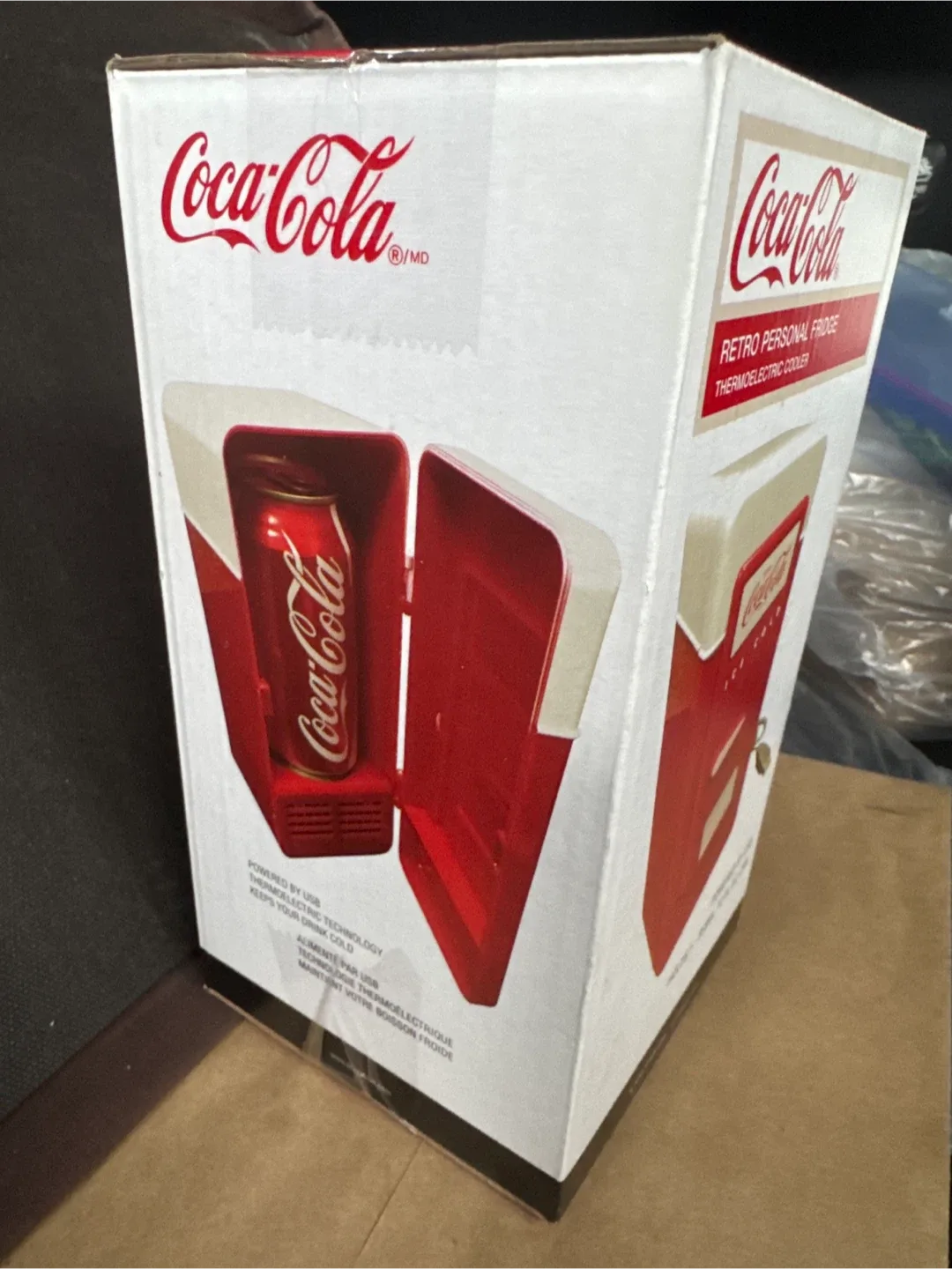 Coca-Cola Retro Personal Fridge - Thermoelectric Cooler image indicator(2)