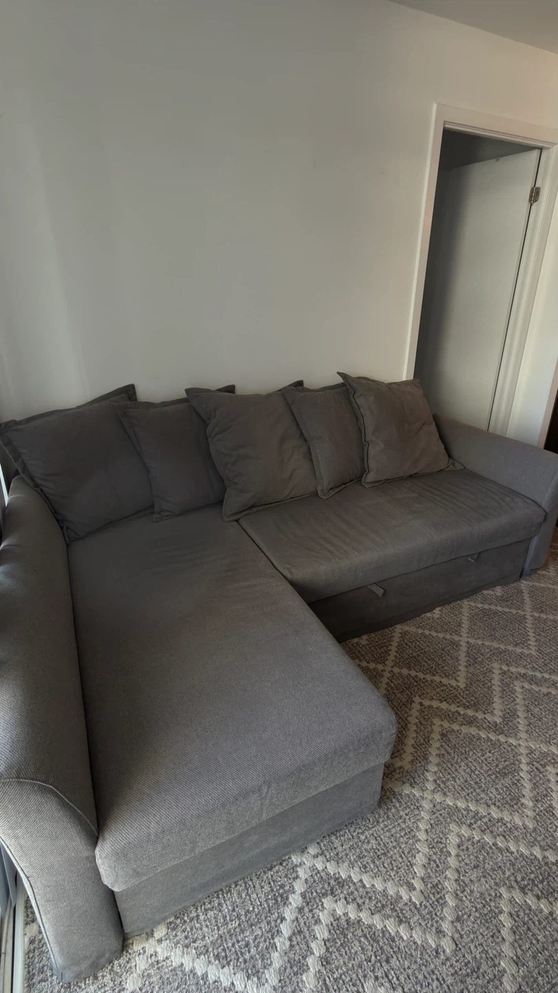 IKEA HOLMSUND Corner Sofa Bed Sofa