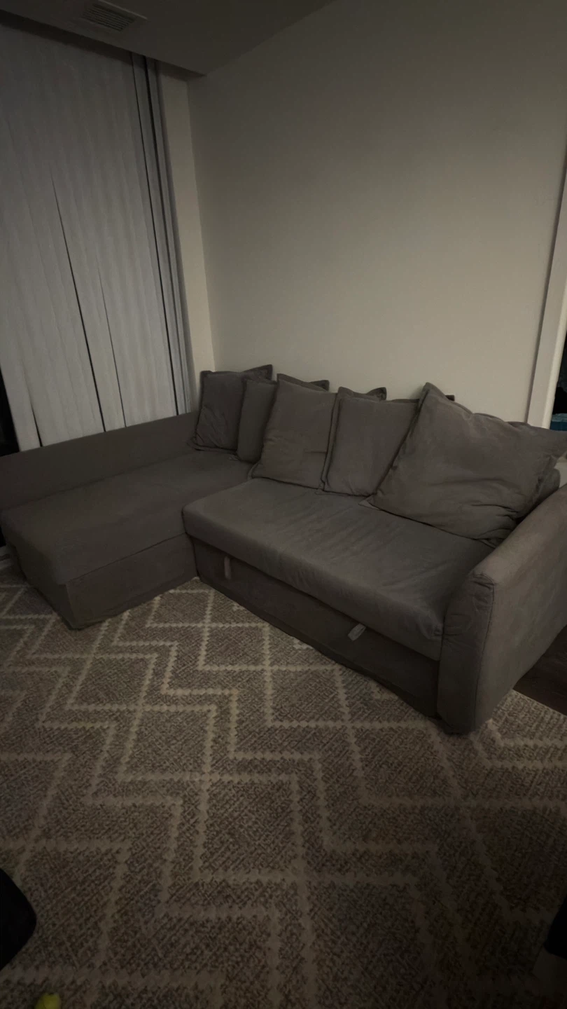 IKEA HOLMSUND Corner Sofa Bed Sofa - photo 5