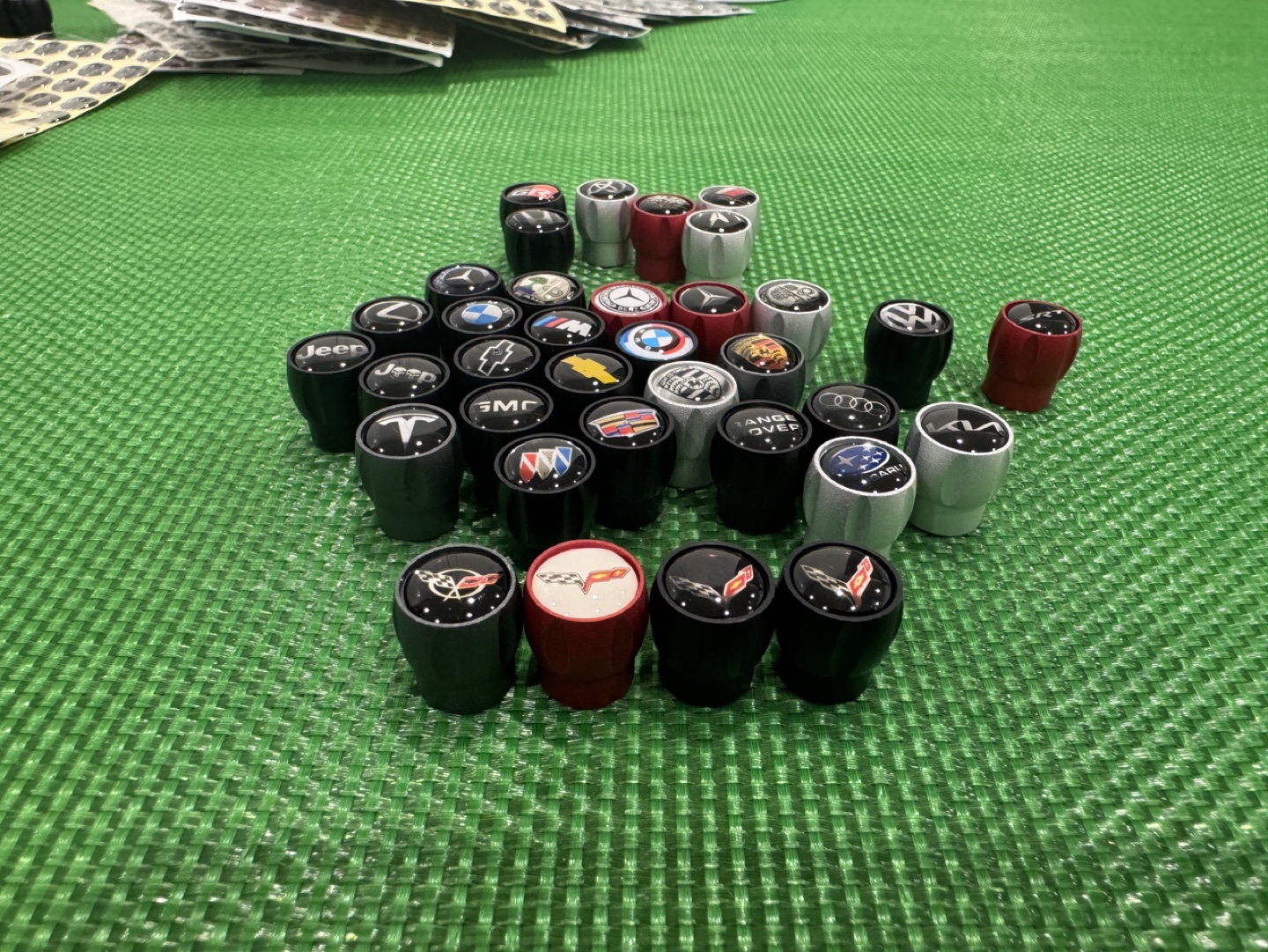Assorted Car Tire Valve Stem Caps - photo 3