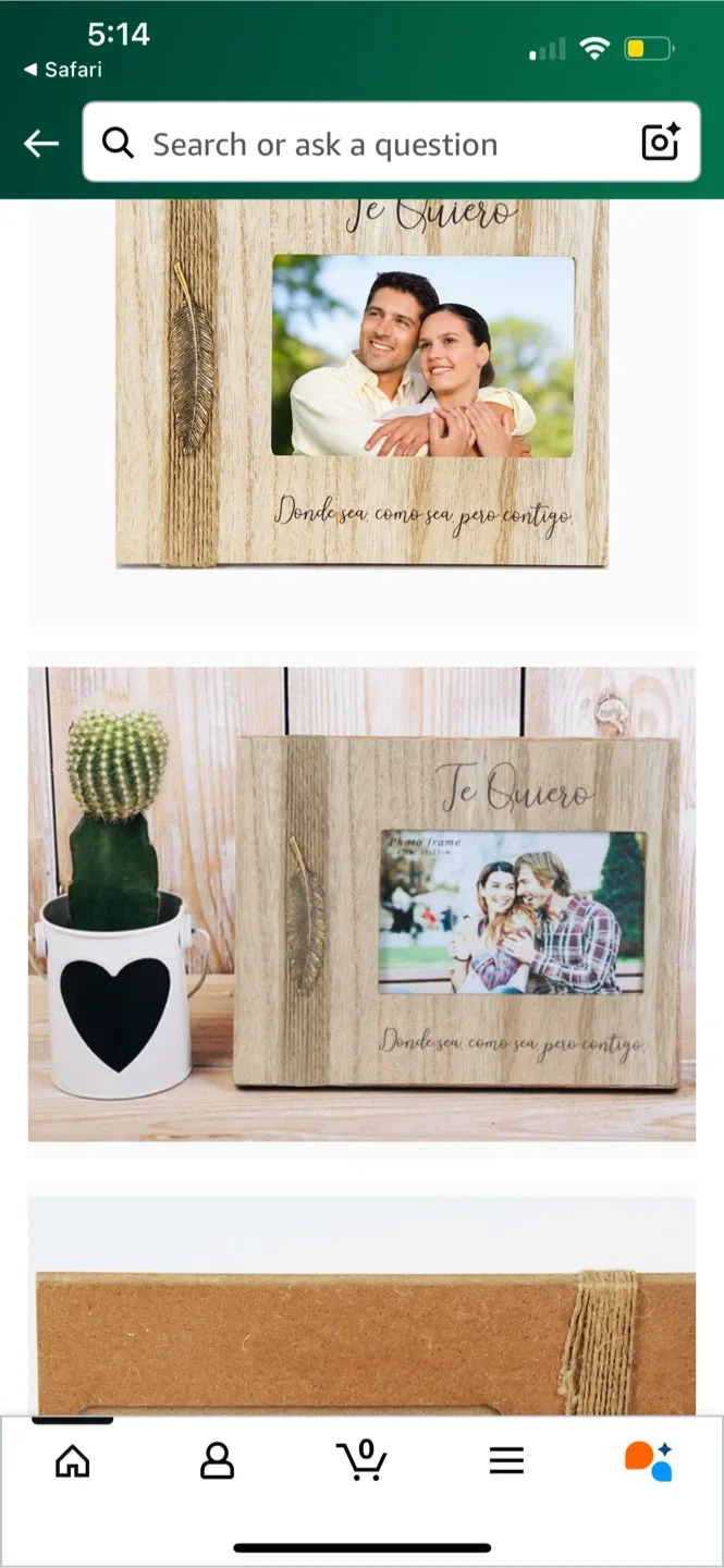 Personalized Wooden Photo Frame thumbnail