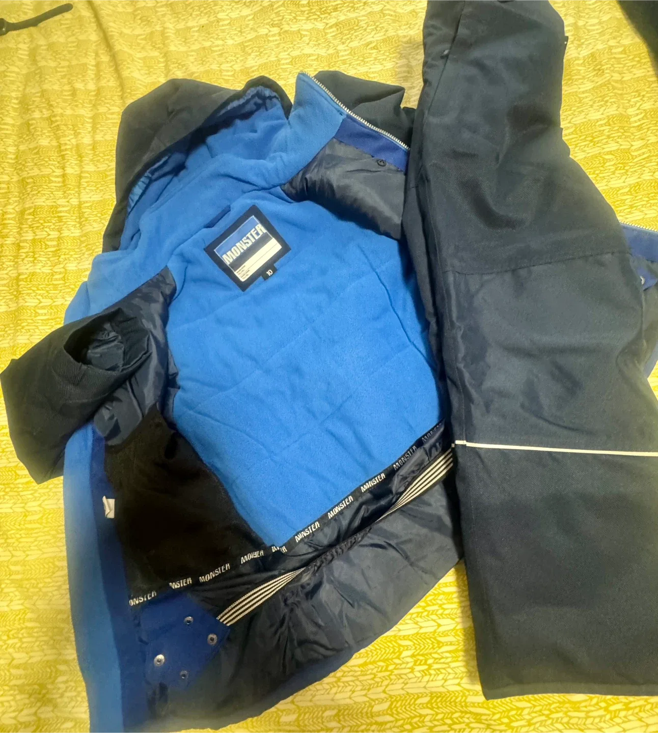 Monster Kids Snowsuit - Size 10