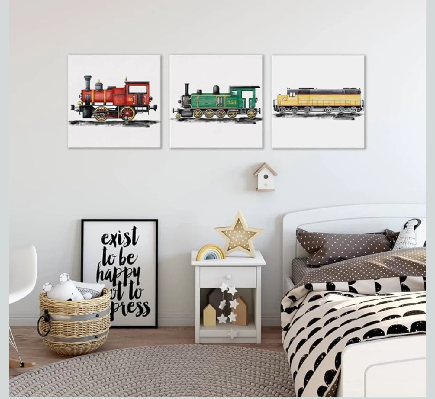 Train Wall Art - Set of 3 (12x12 in) image indicator(2)