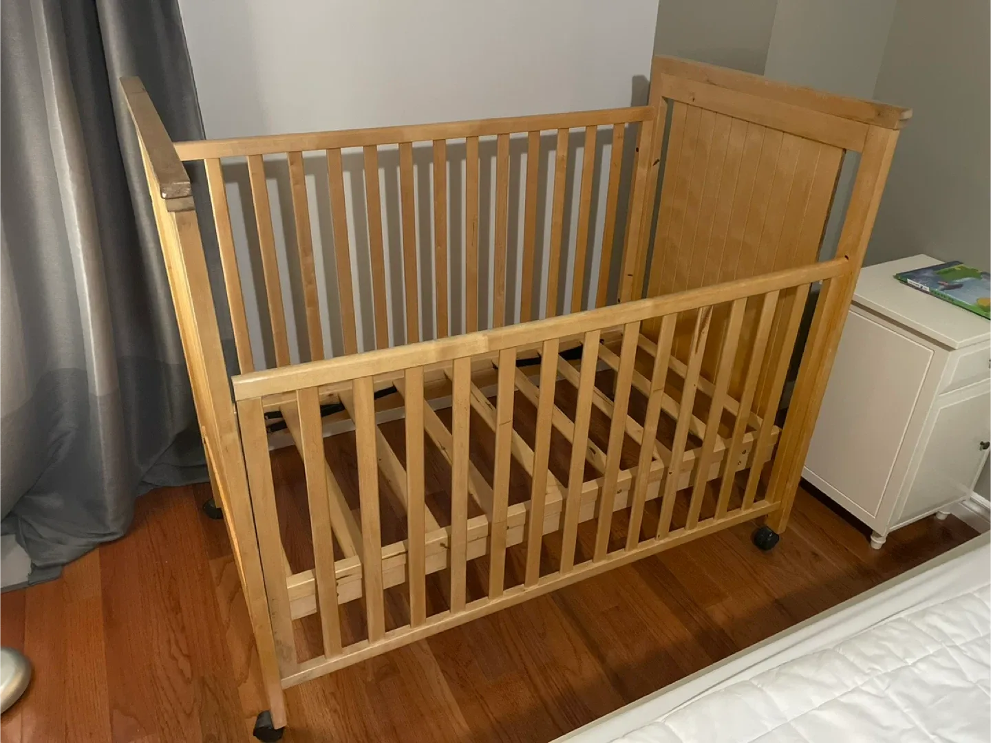Giving Away a Sturdy Crib (Free!)