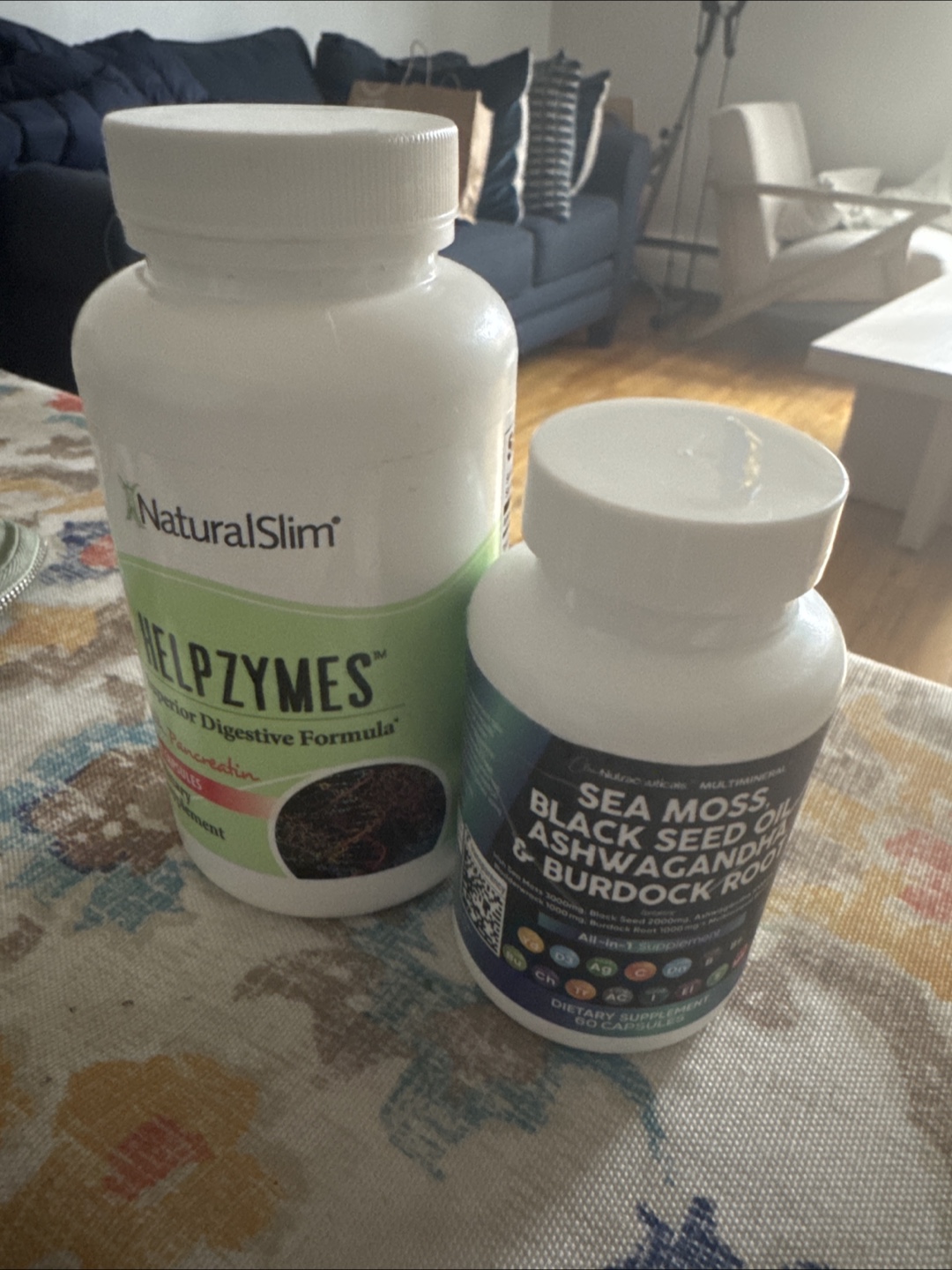 NaturalSlim Helpzymes & Sea Moss Supplements