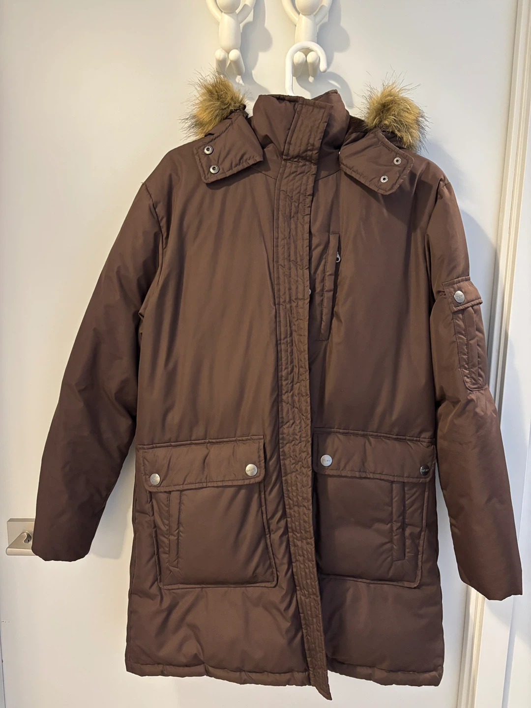DKNY Brown Winter Parka - Women’s Size L