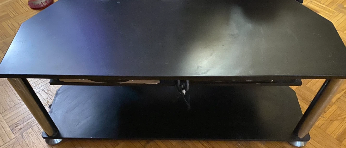 Black TV Stand