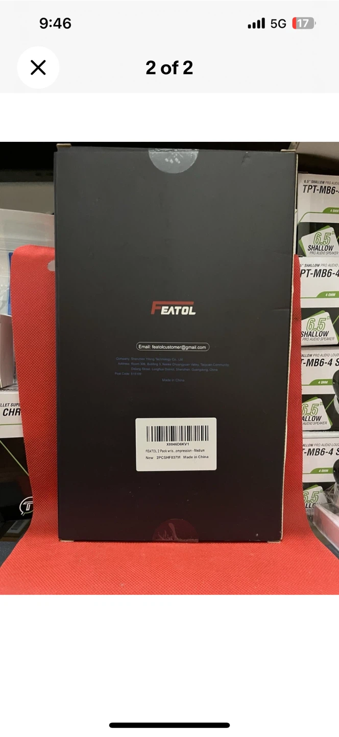 FEATOL Wrist Brace for Carpal Tunnel - Size M - photo 2