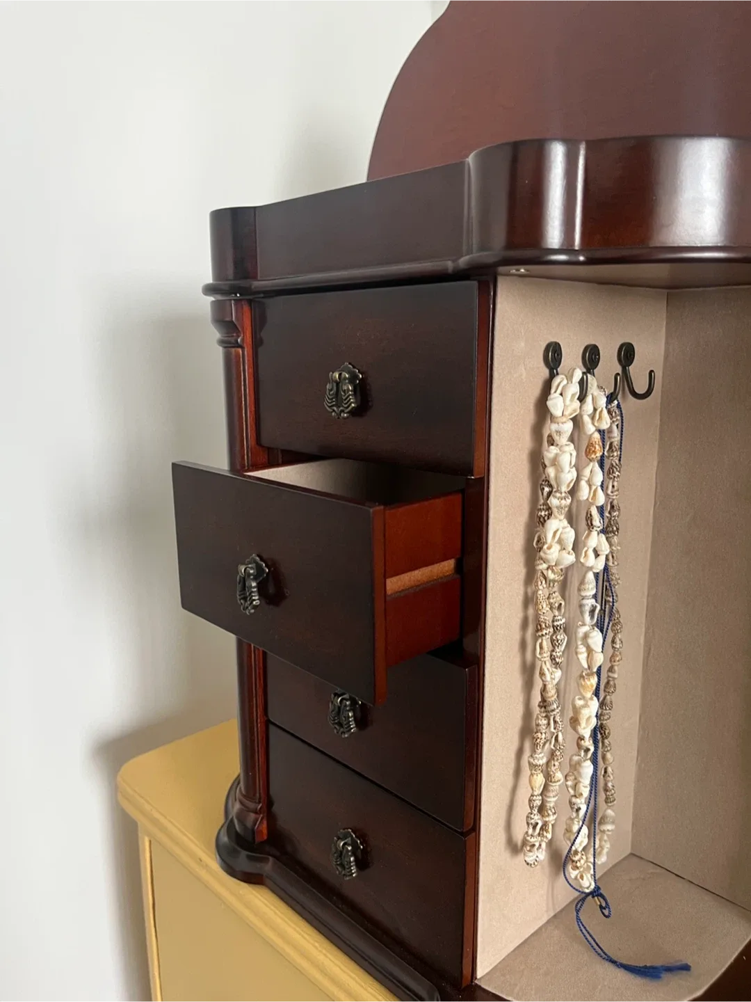 Bombay Jewellery Armoire in Mahogany image indicator(7)