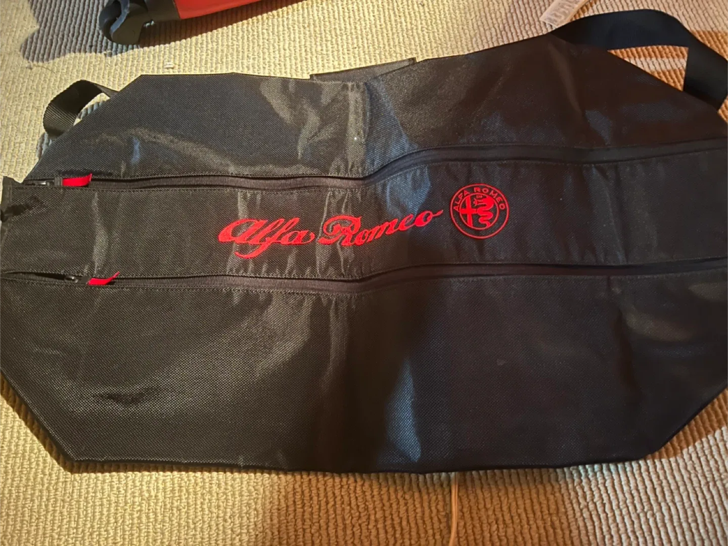 Alfa Romeo Black Duffle Bag image indicator(2)