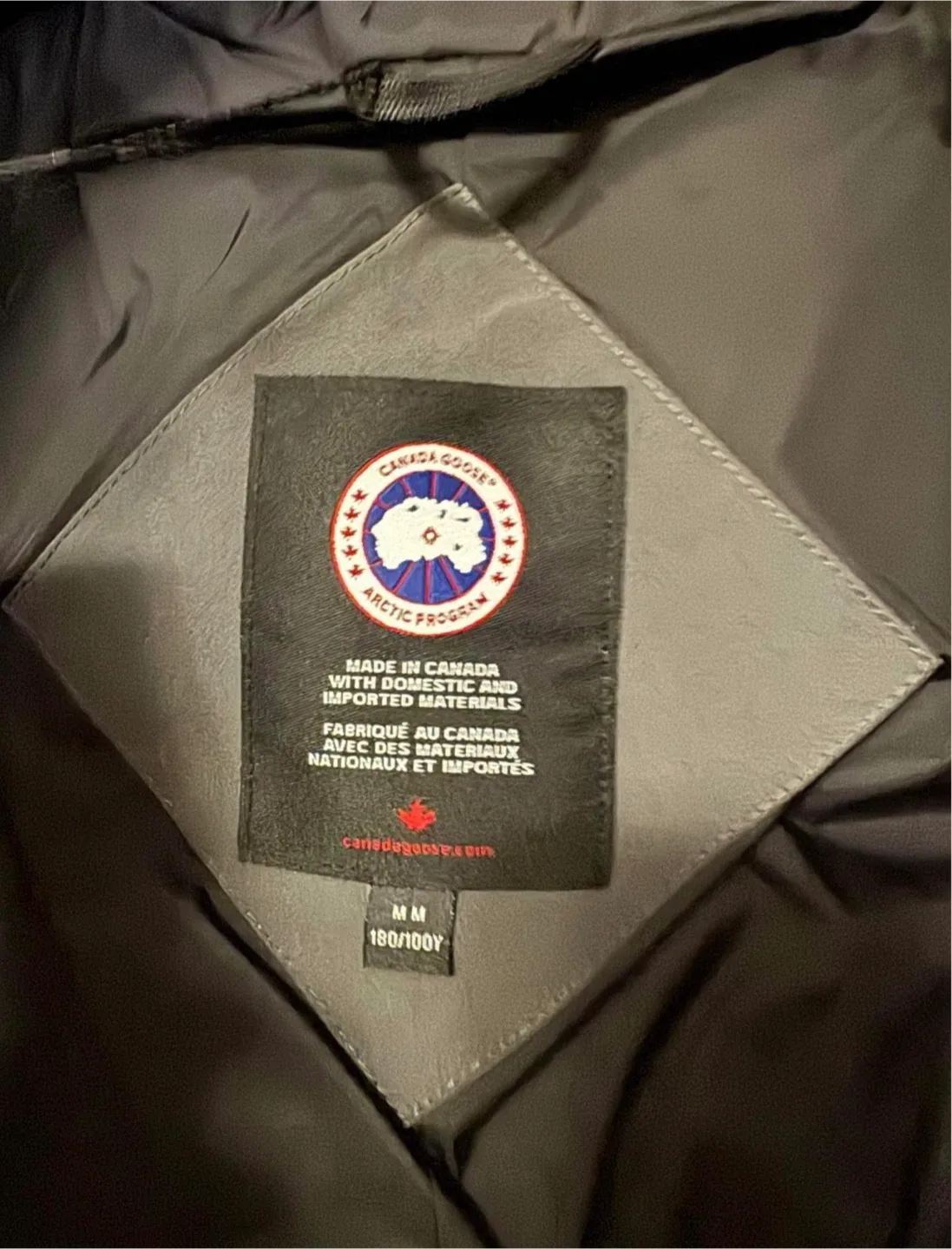 Canada Goose MacMillan Parka - Graphite - Size M image indicator(3)