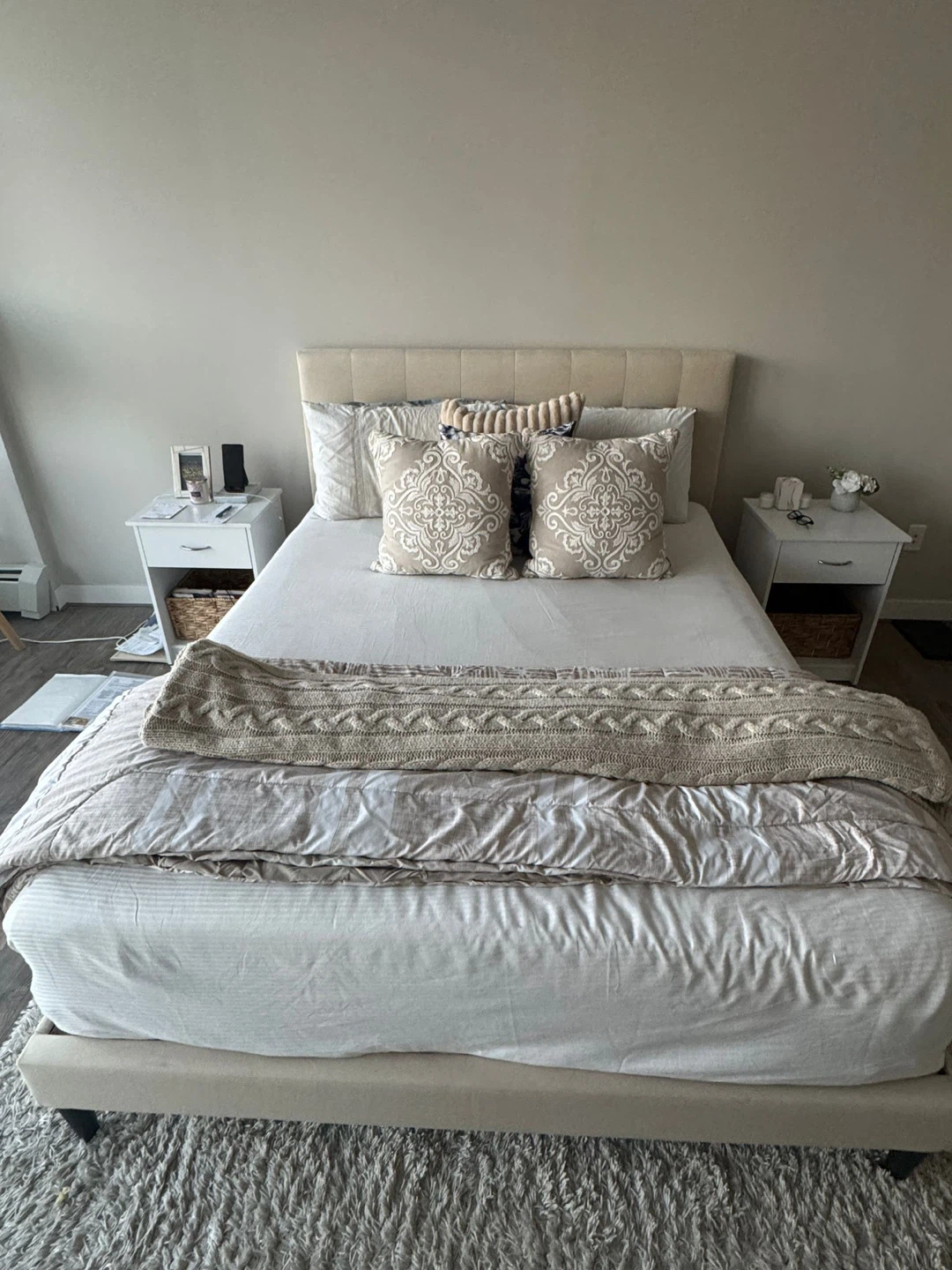 Queen size bed frame