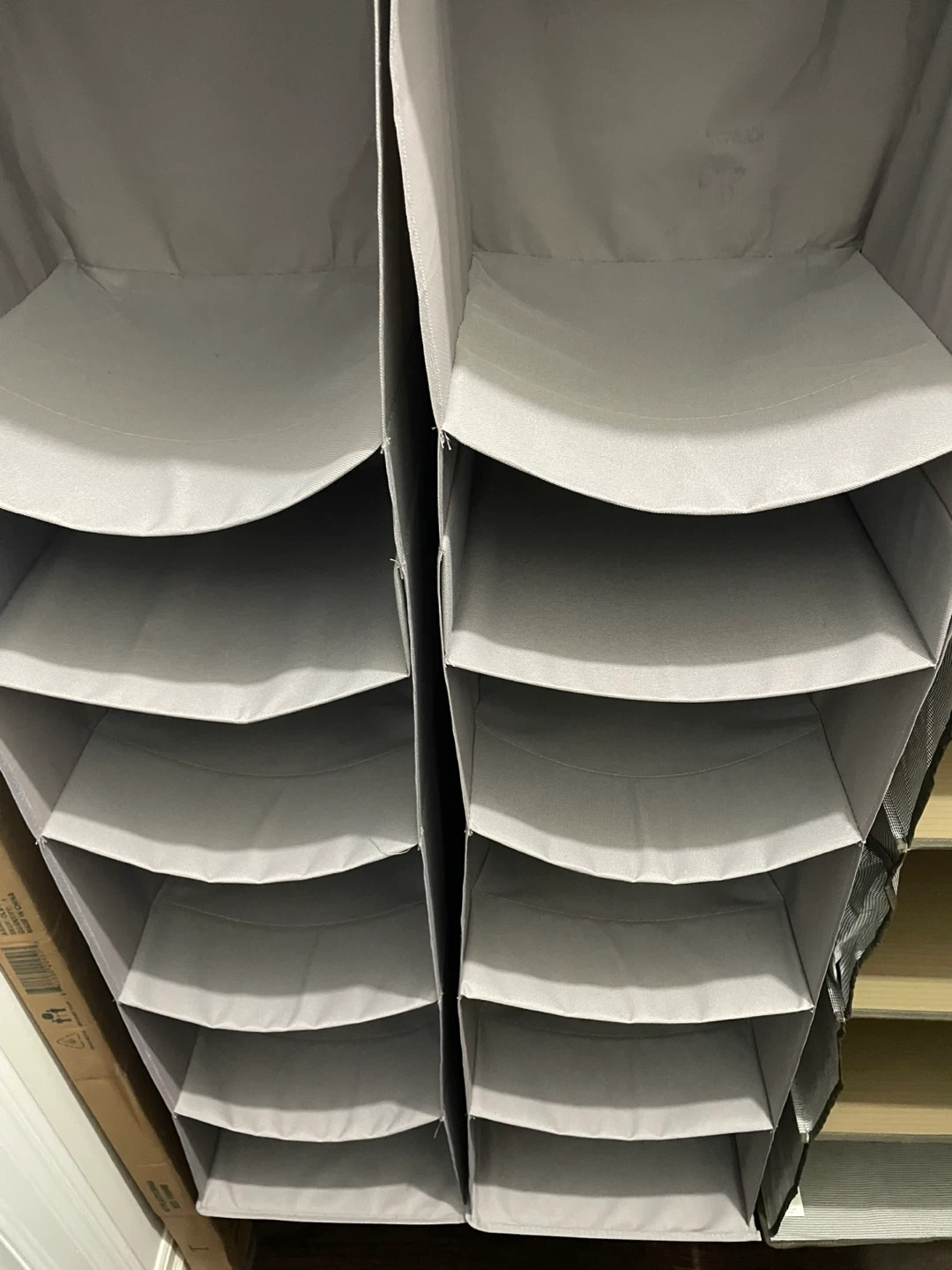 Hanging Closet Organizers- 3 - Grey - photo 3