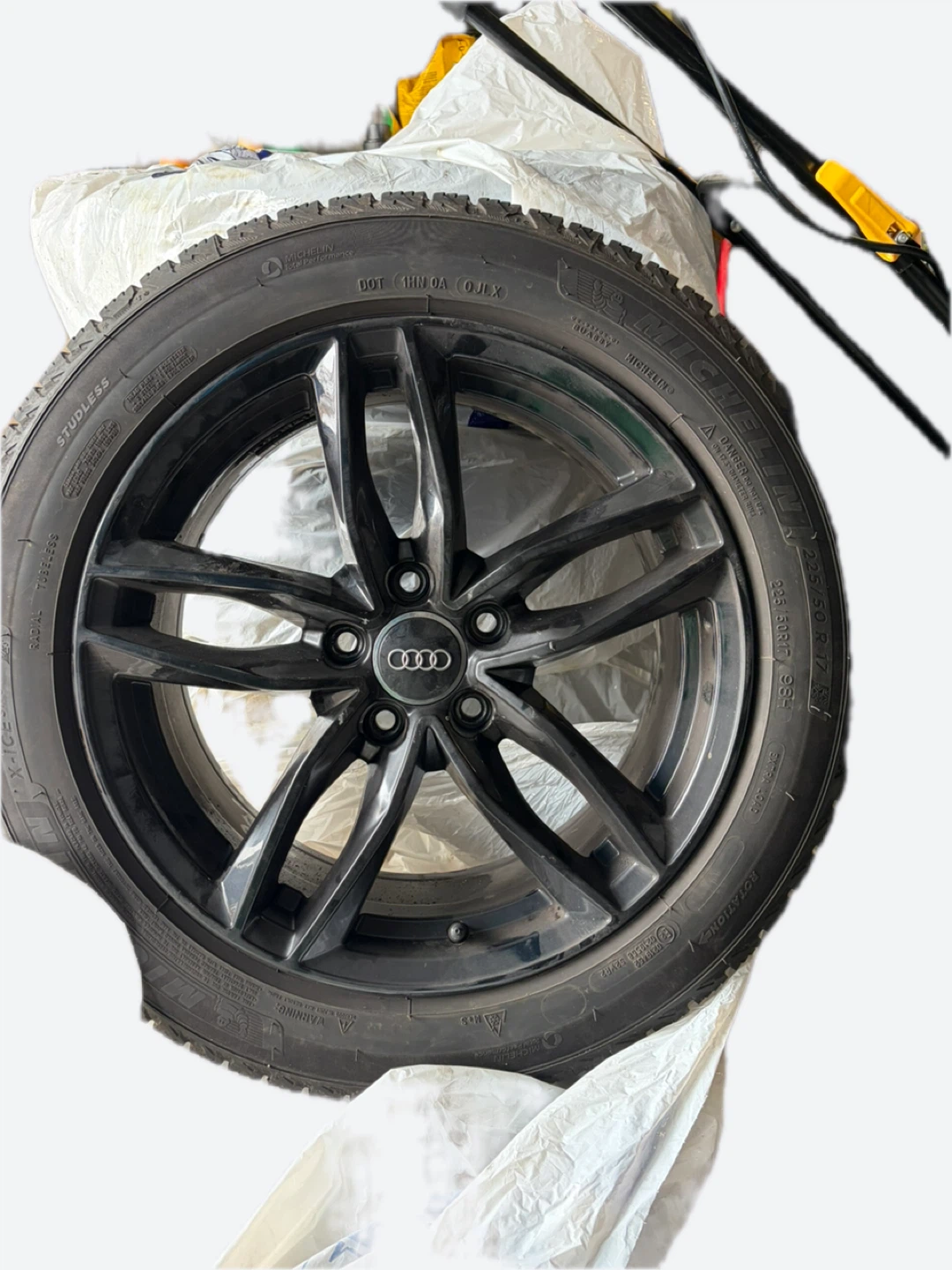 Michelin x-Ice Winter Tires on Audi Rim