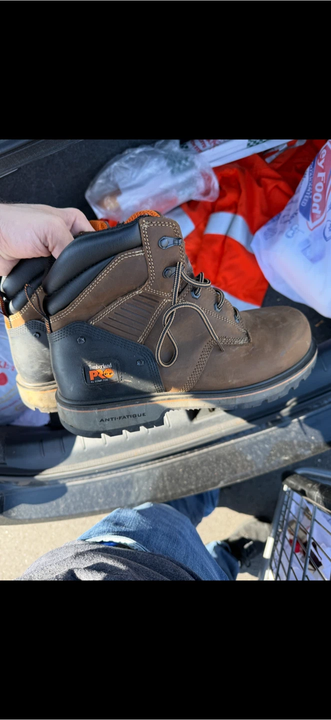 Timberland pro steel toe boots