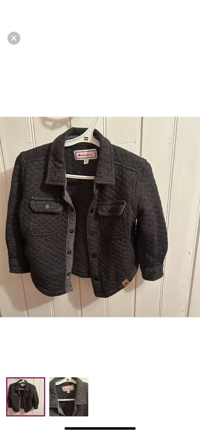 Canadiana Kids' Quilted Jacket - Size 3T