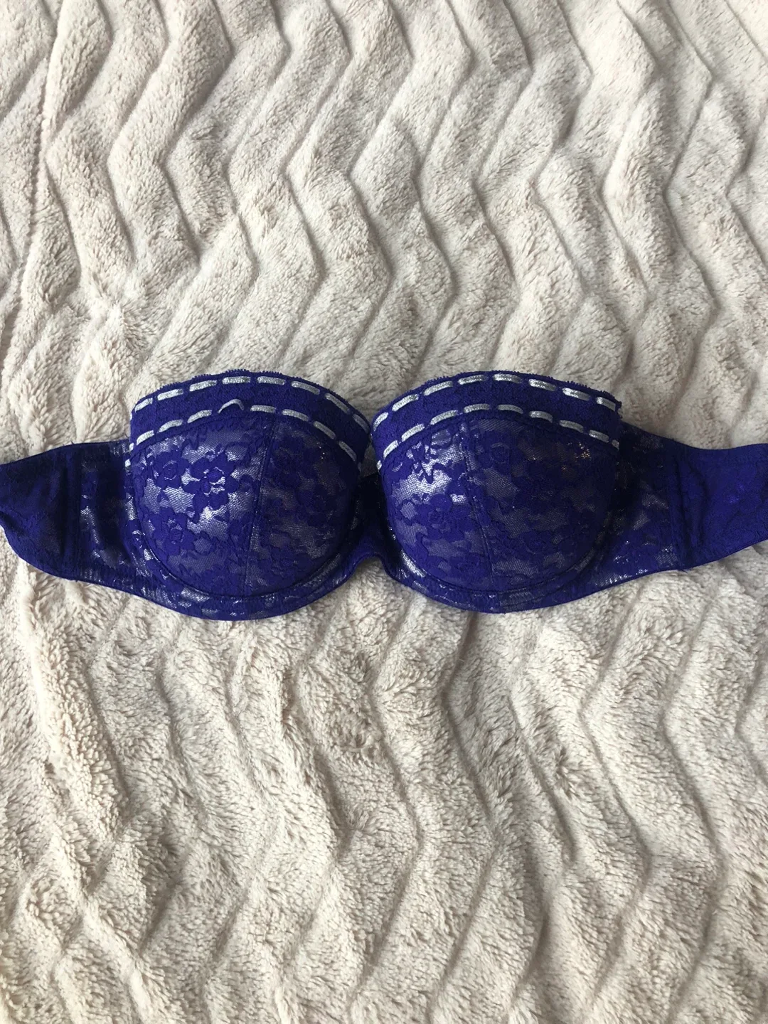 Bundle-Lace Bras extreme push-up- Teal, Purple, Blue image indicator(4)