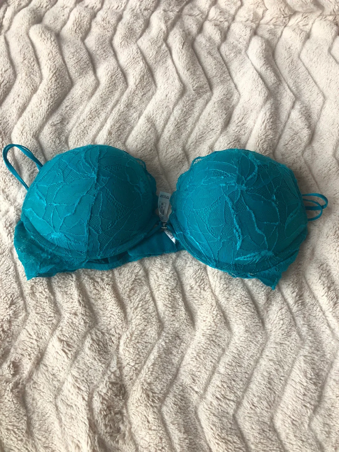 Bundle-Lace Bras extreme push-up- Teal, Purple, Blue image indicator(3)