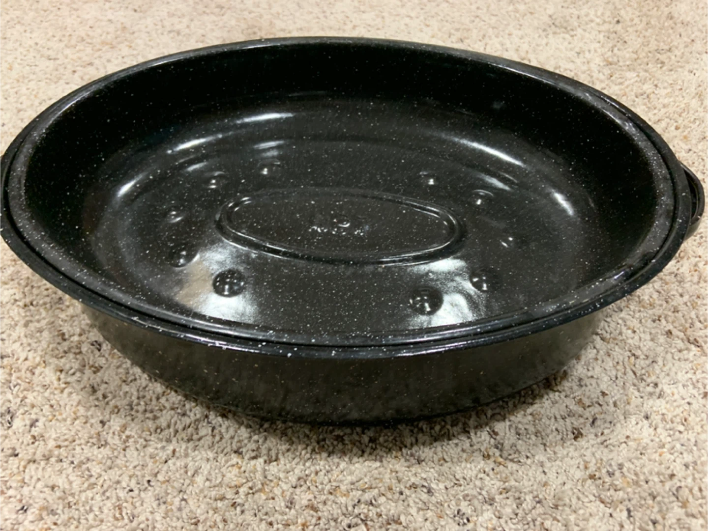 Roasting Pan with Rack & Lid - Black - photo 5