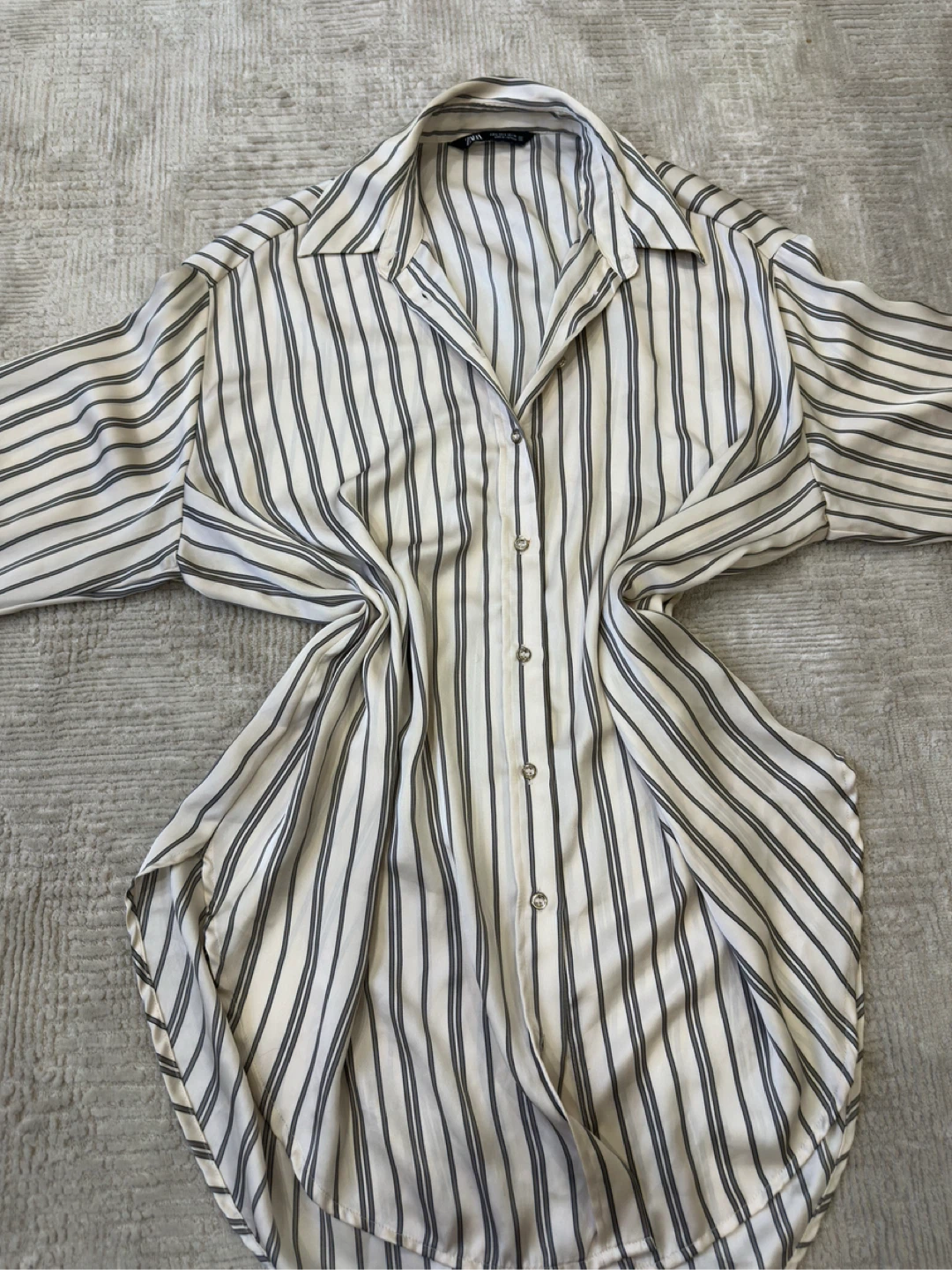 Zara Striped Blouse - Size S