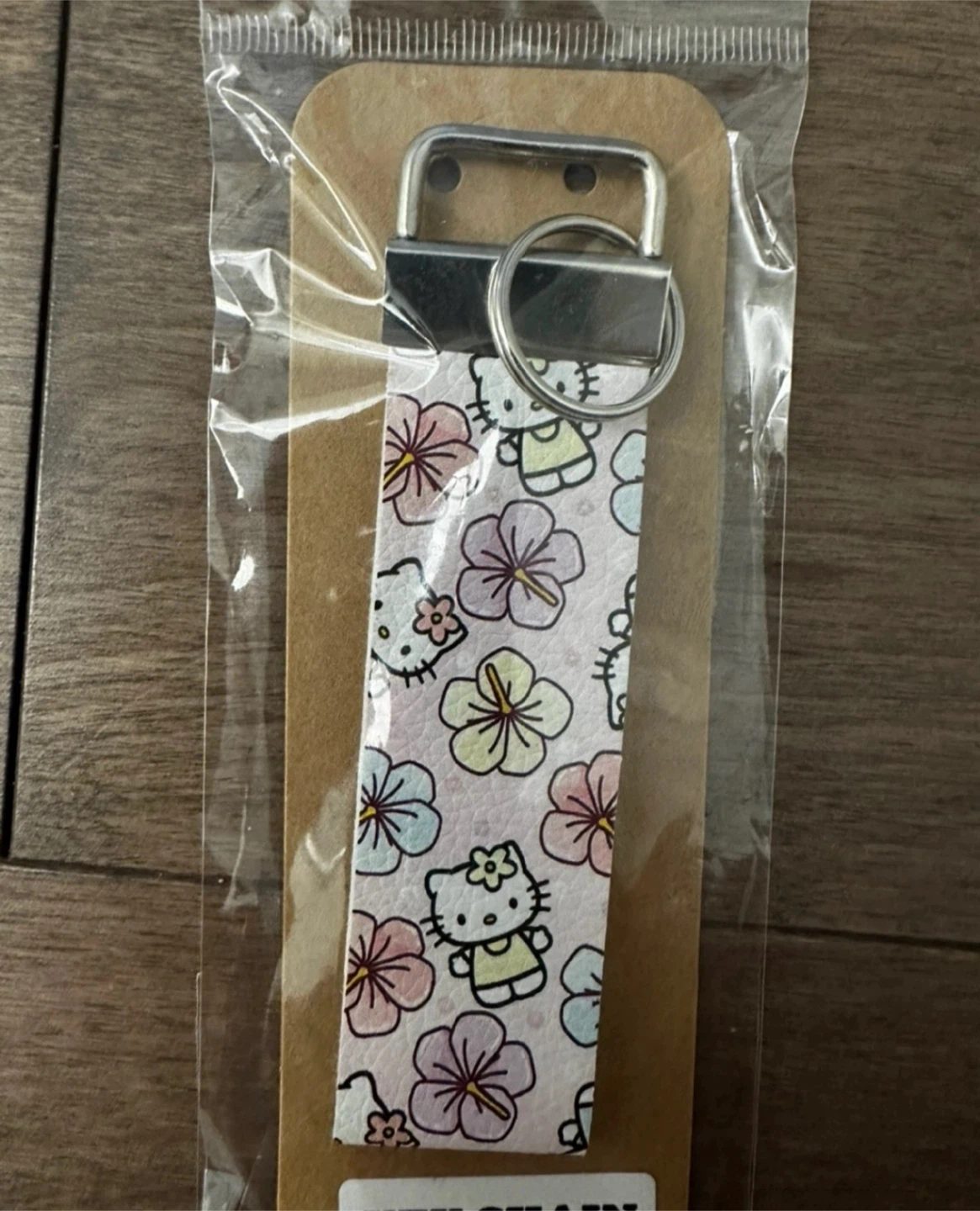 Hello Kitty Floral Keychain - New!