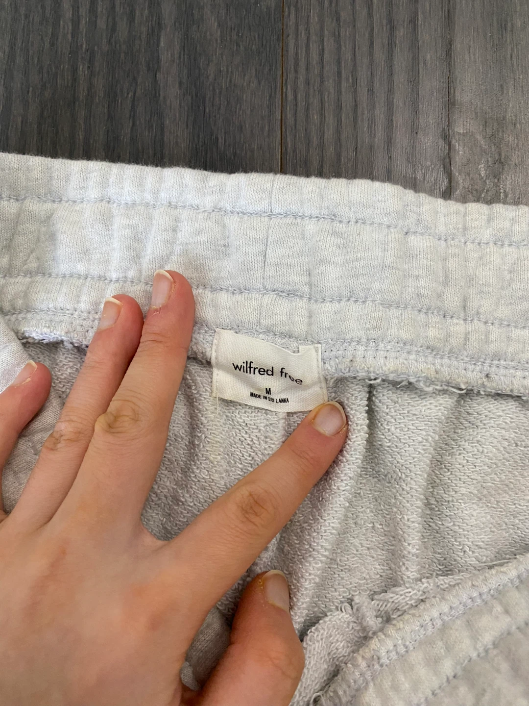 Wilfred Free Grey Sweatpants - Size M - photo 3