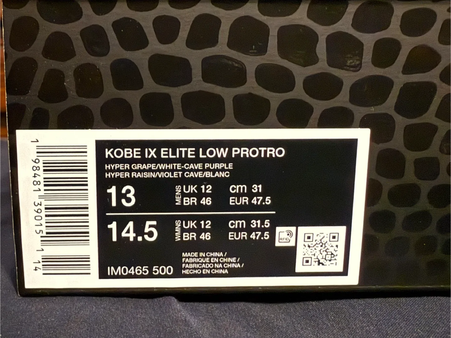 Nike Kobe 9 Elite Low Protro “MOONWALKER” **Sz 13** $310! FIRM image indicator(7)