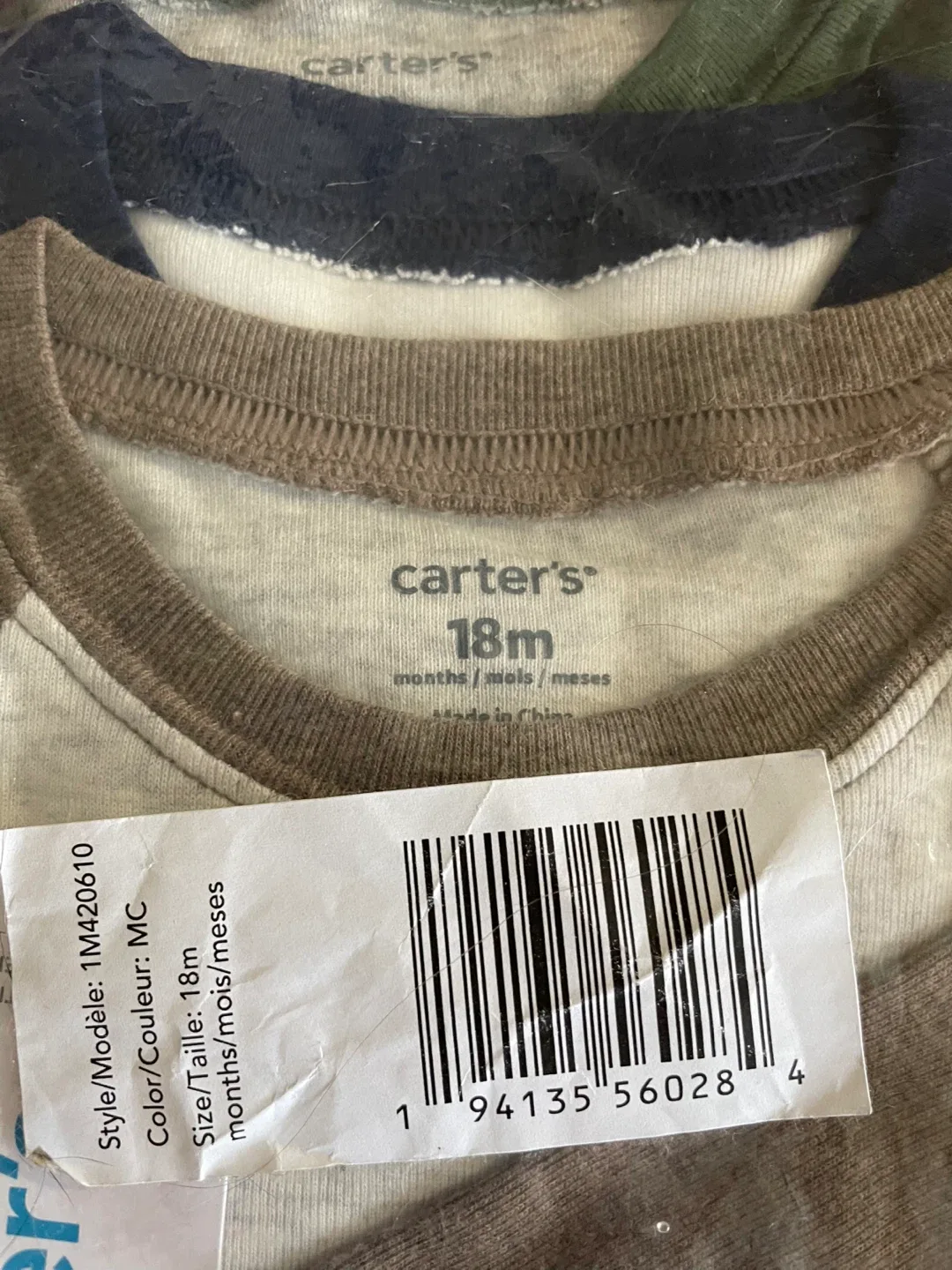 Carter's 18M and 12M Baby Clothes Bundle - New!🥕 image indicator(4)