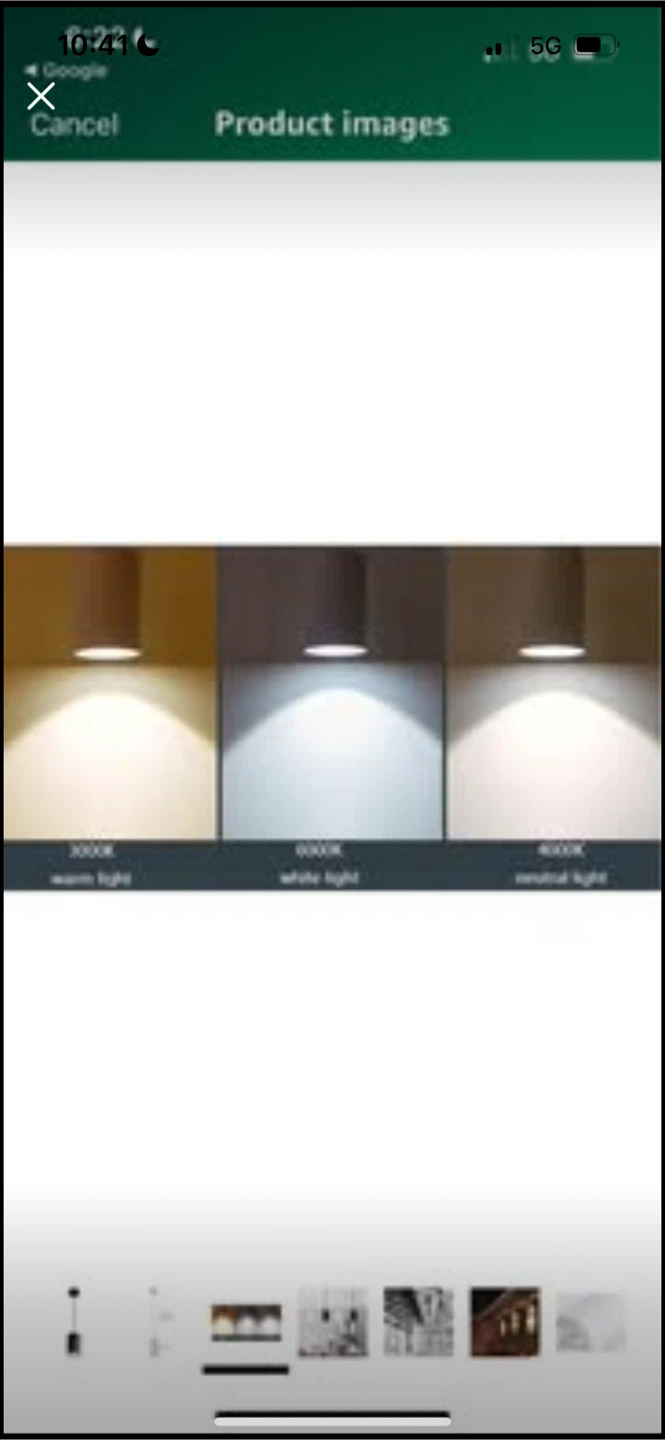 New Alumina Chalk Pendant Light - photo 3