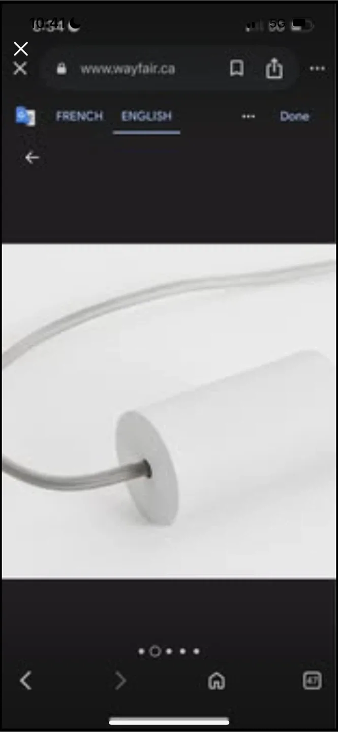 New Alumina Chalk Pendant Light image indicator(2)