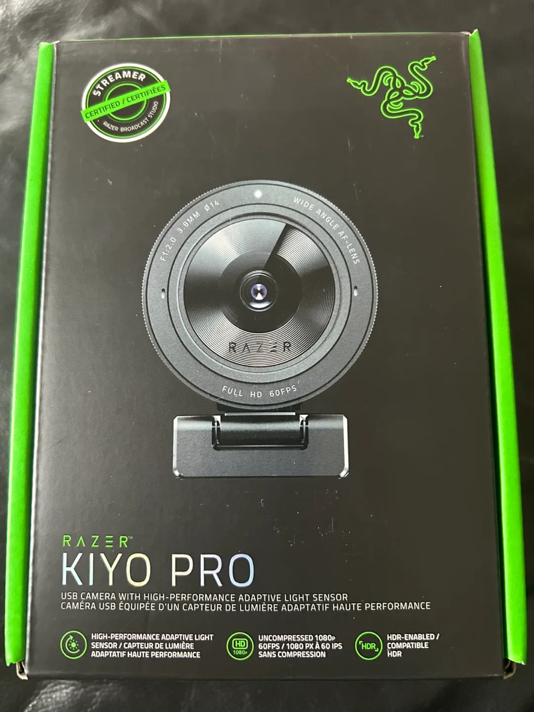 Razer Kiyo Pro Webcam - New!