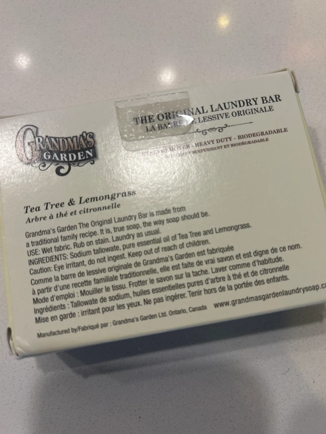 Grandma's Garden Laundry Bar Soap image indicator(2)