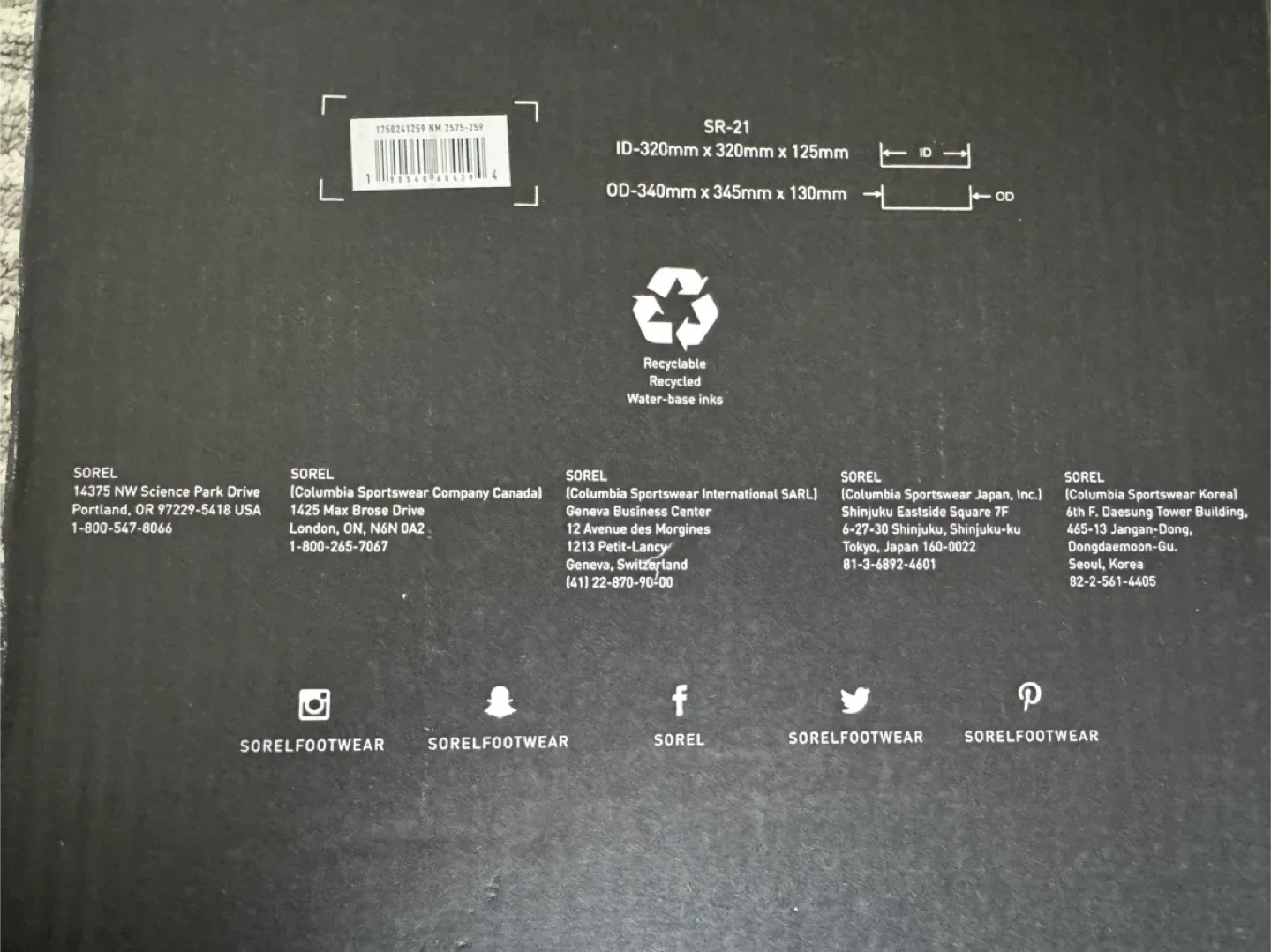 Sorel Cheyanne II Tobacco Black Boots - Men's Size 9 image indicator(6)