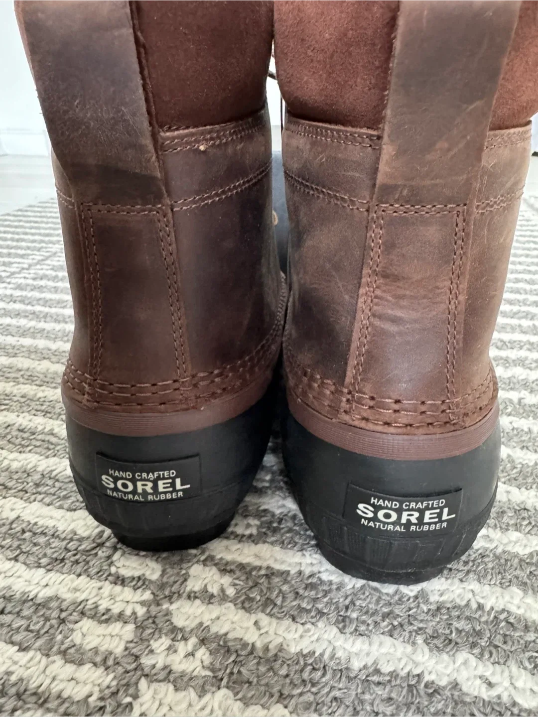 Sorel Cheyanne II Tobacco Black Boots - Men's Size 9 image indicator(4)