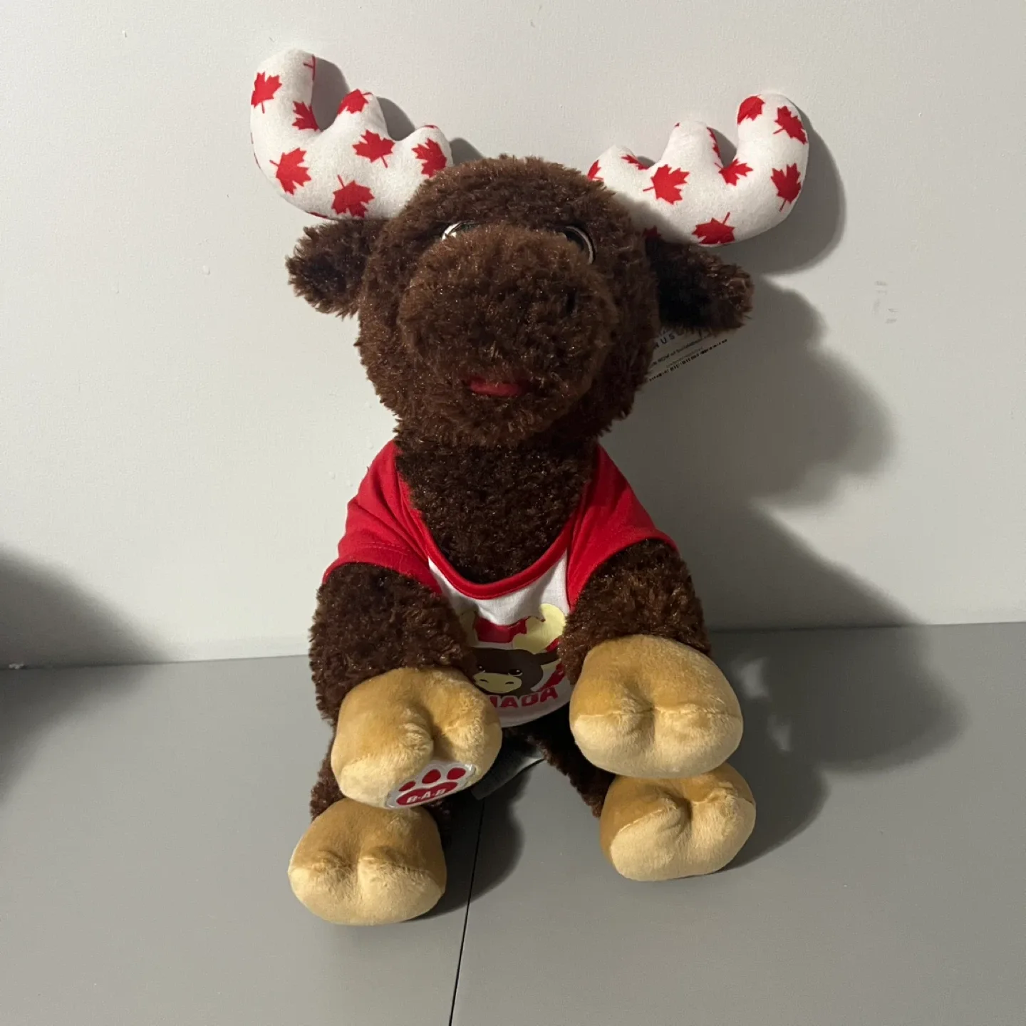 Build-A-Bear Canada Moose Plush NWT 2019