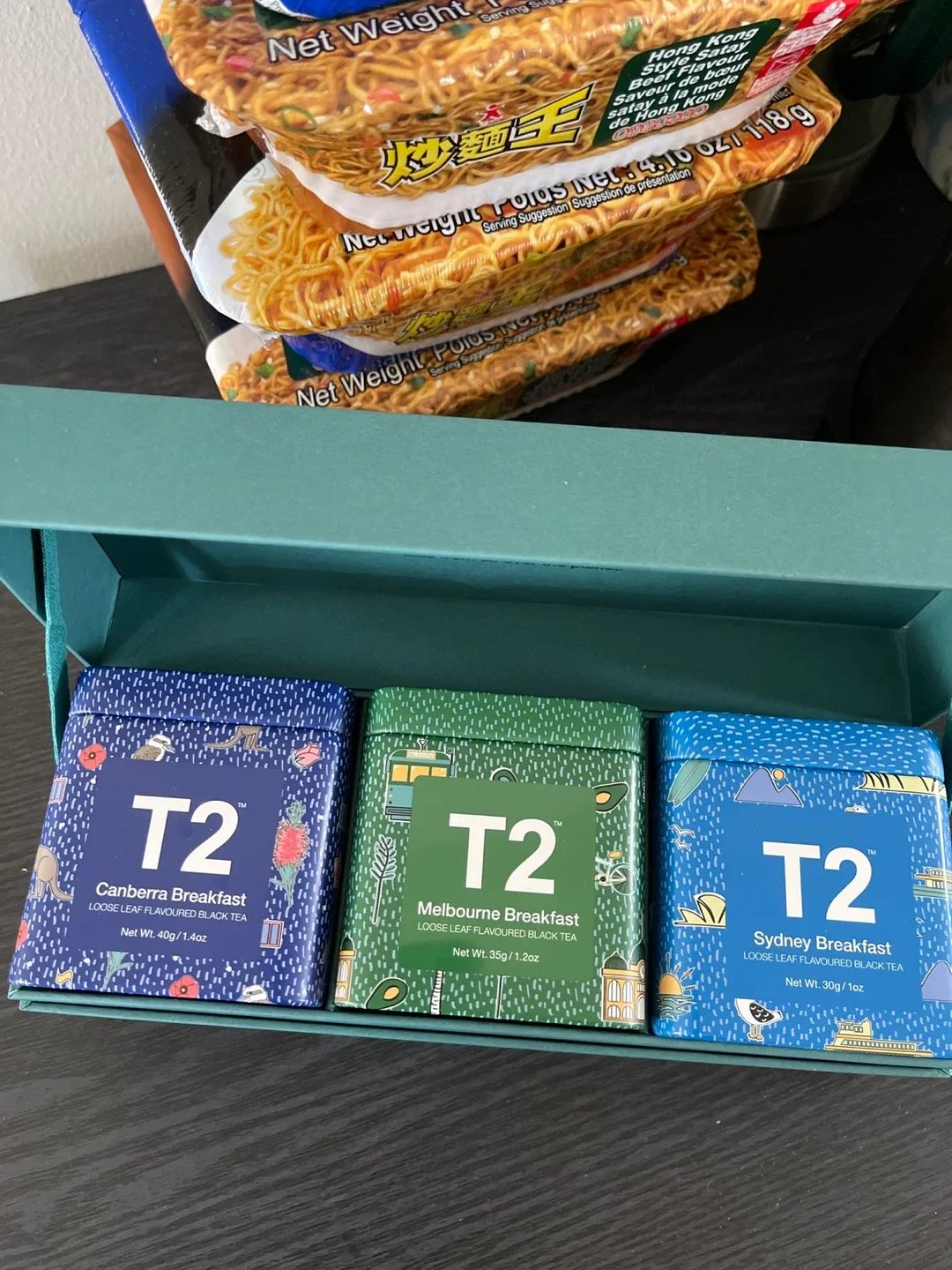 T2 Tea Gift Set: Melbourne, Sydney, Canberra Breakfast thumbnail