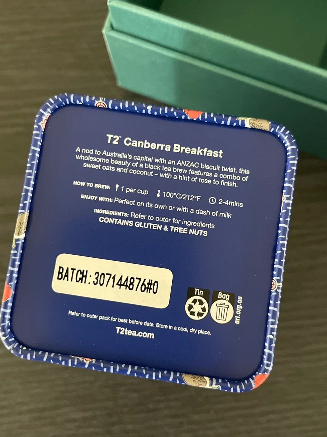 T2 Tea Gift Set: Melbourne, Sydney, Canberra Breakfast image indicator(9)