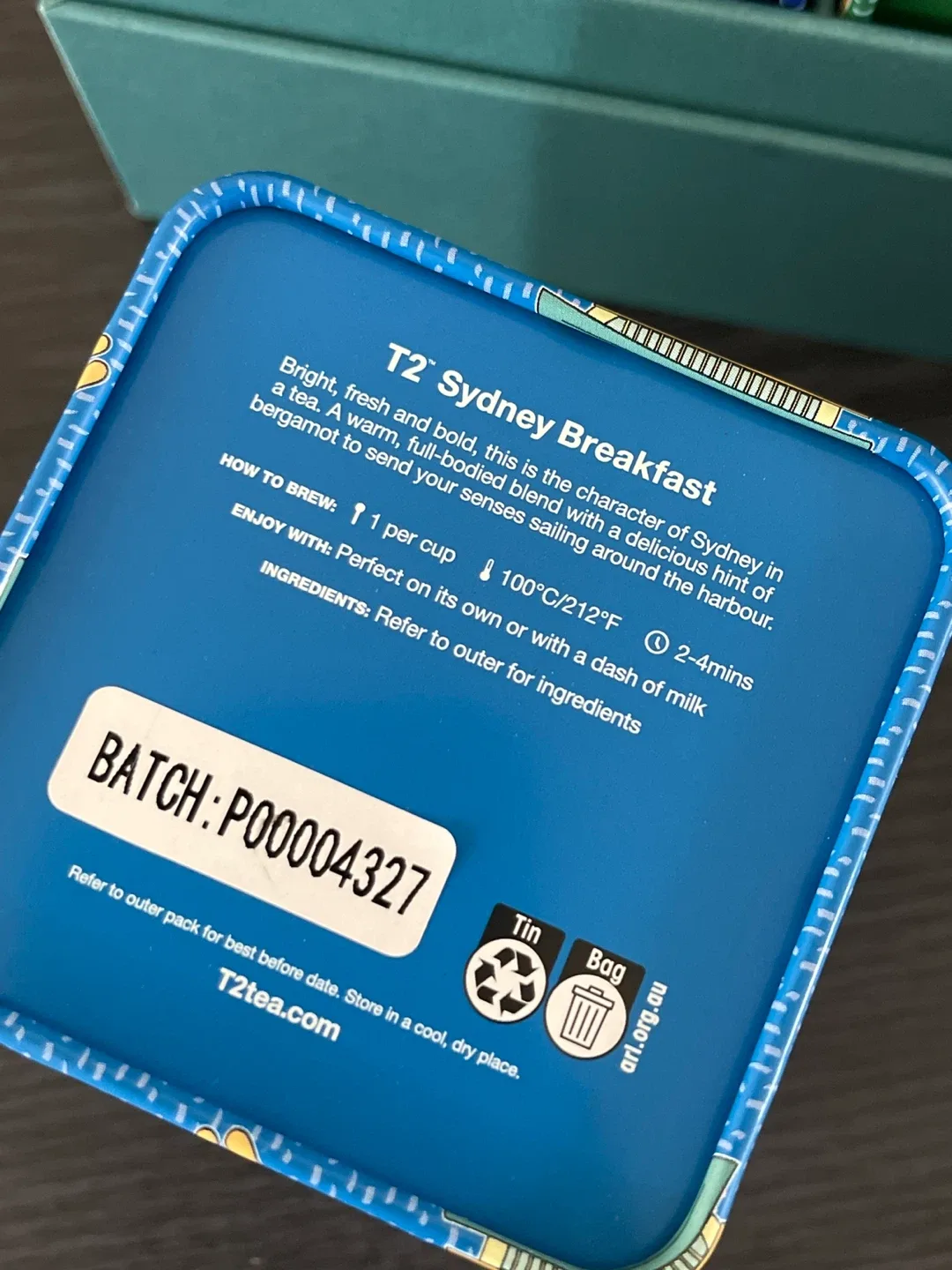 T2 Tea Gift Set: Melbourne, Sydney, Canberra Breakfast image indicator(10)