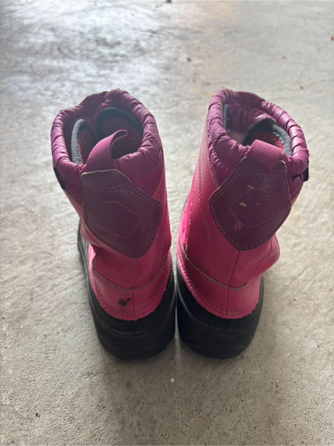 North Face Pink Toddler Snow Boots - Size 4 - photo 3