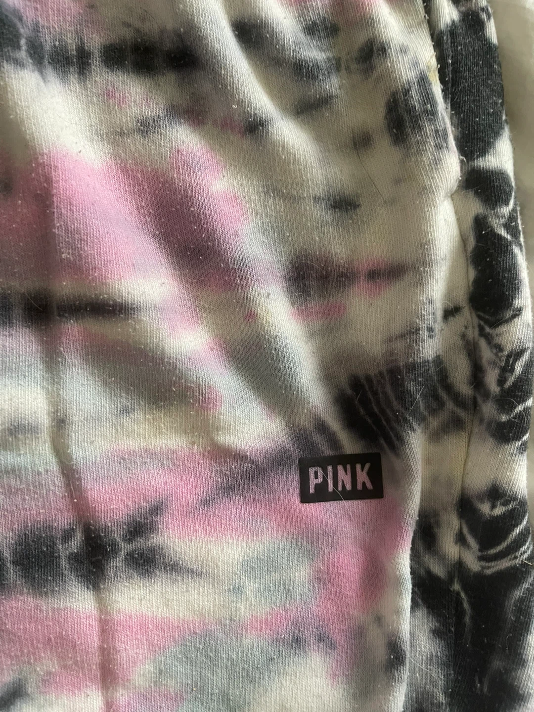 Pink Victoria's Secret Tie Dye Joggers - Size M - photo 3