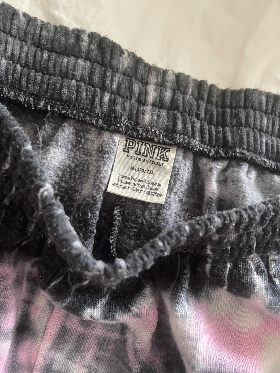 Pink Victoria's Secret Tie Dye Joggers - Size M - photo 4