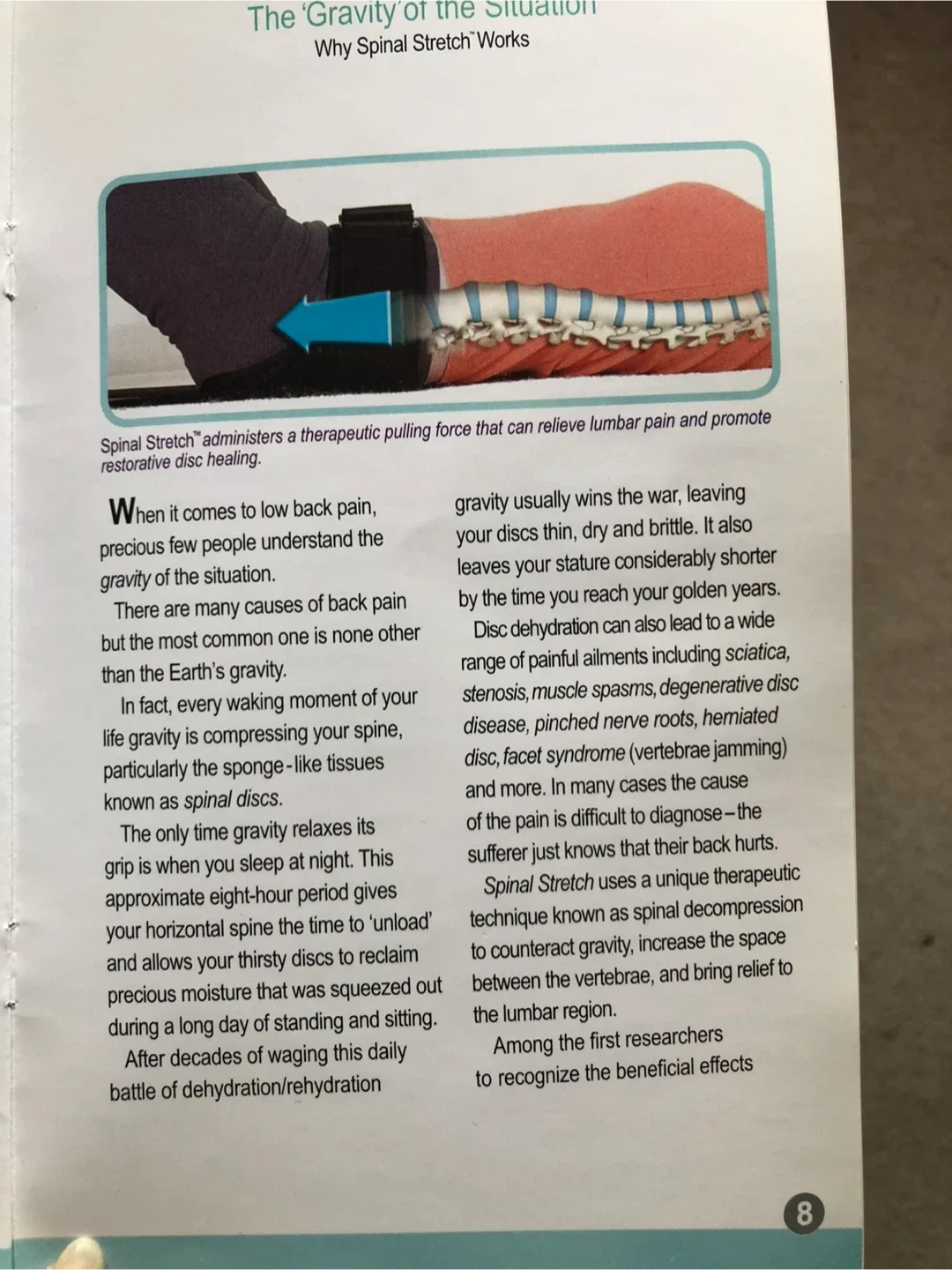 Spinal Stretch Portable Back Pain Relief System image indicator(3)