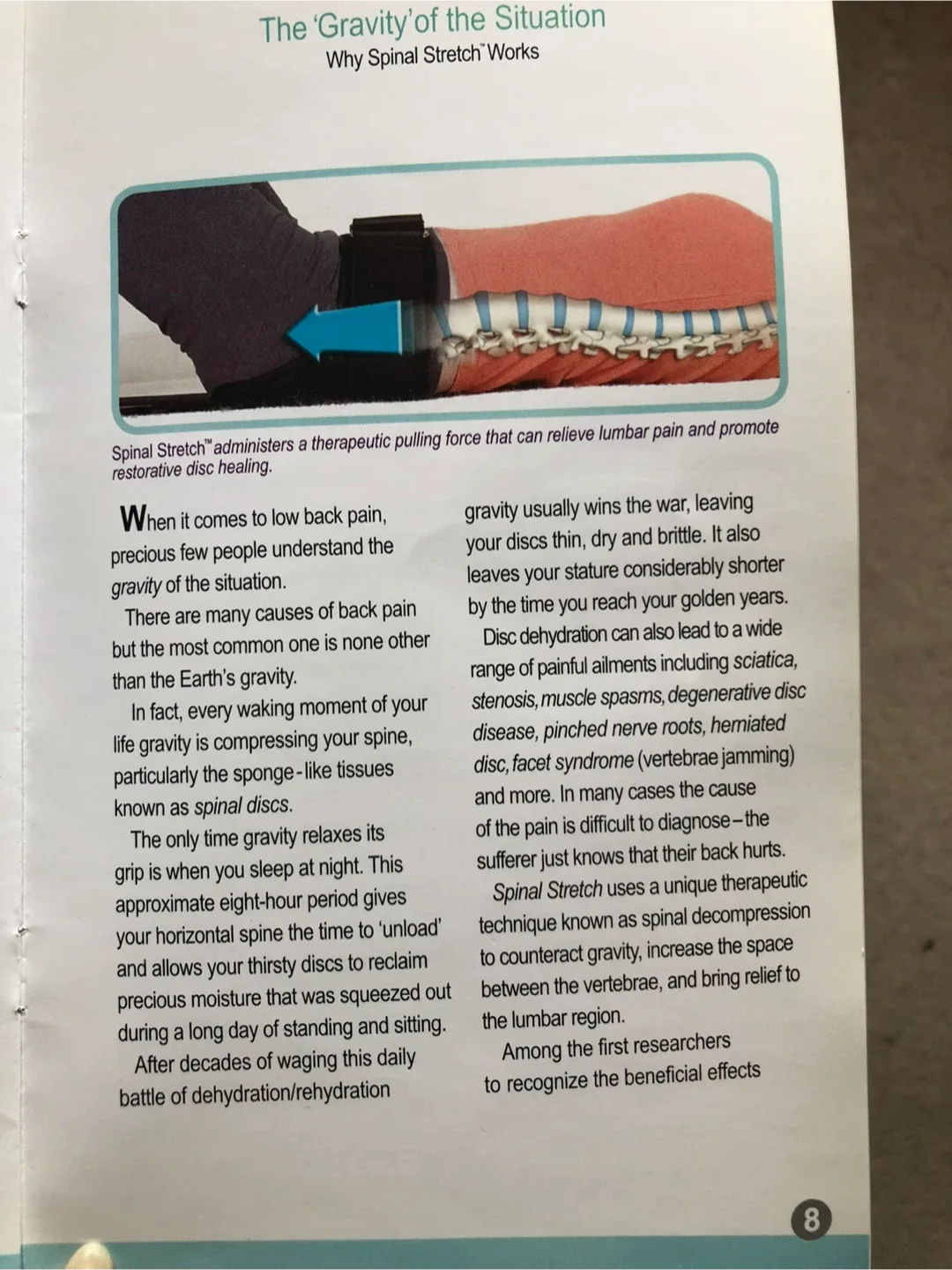 Spinal Stretch Portable Back Pain Relief System image indicator(4)