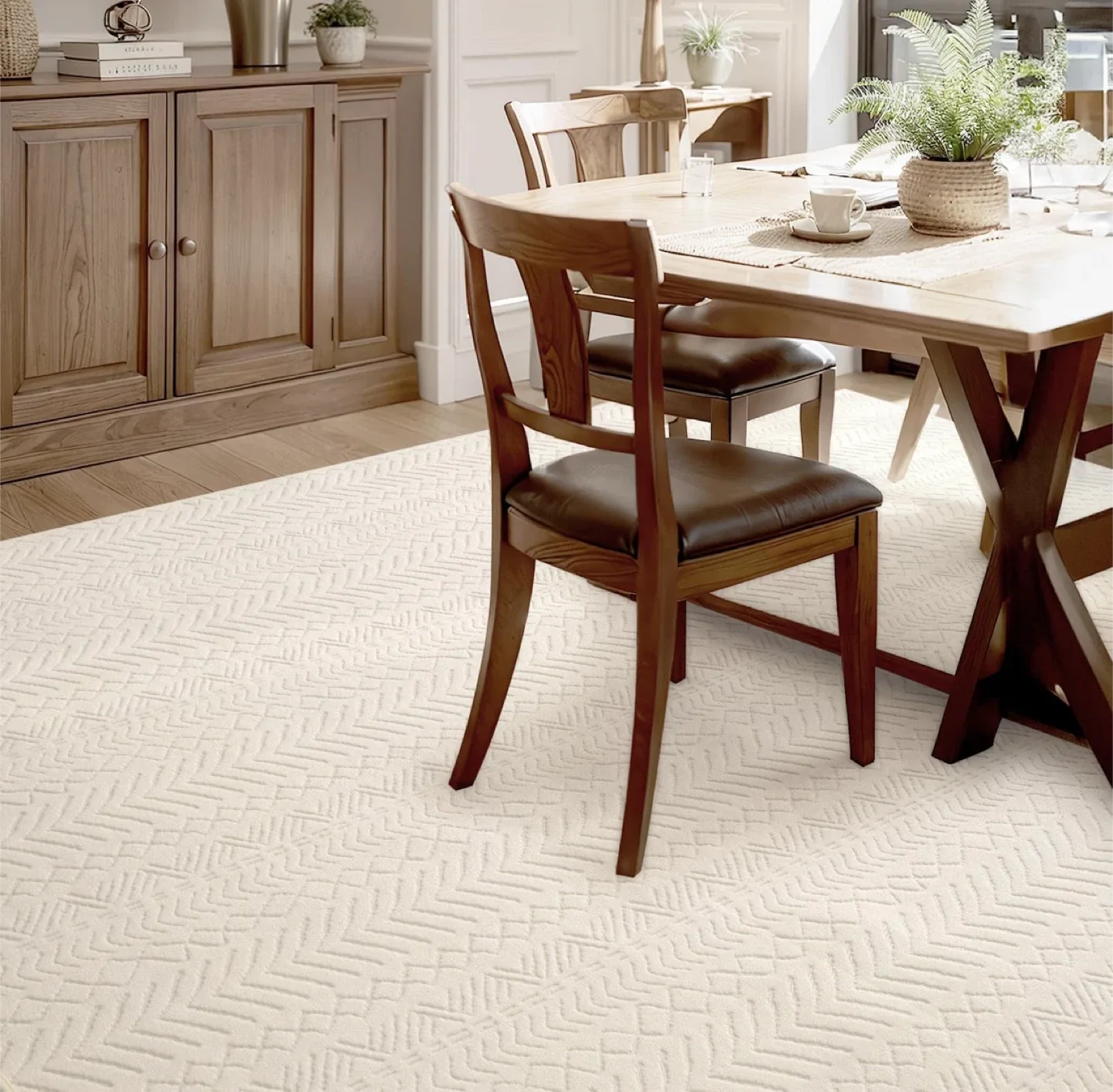 Boho Style Area Rug 6x4 ft image indicator(5)