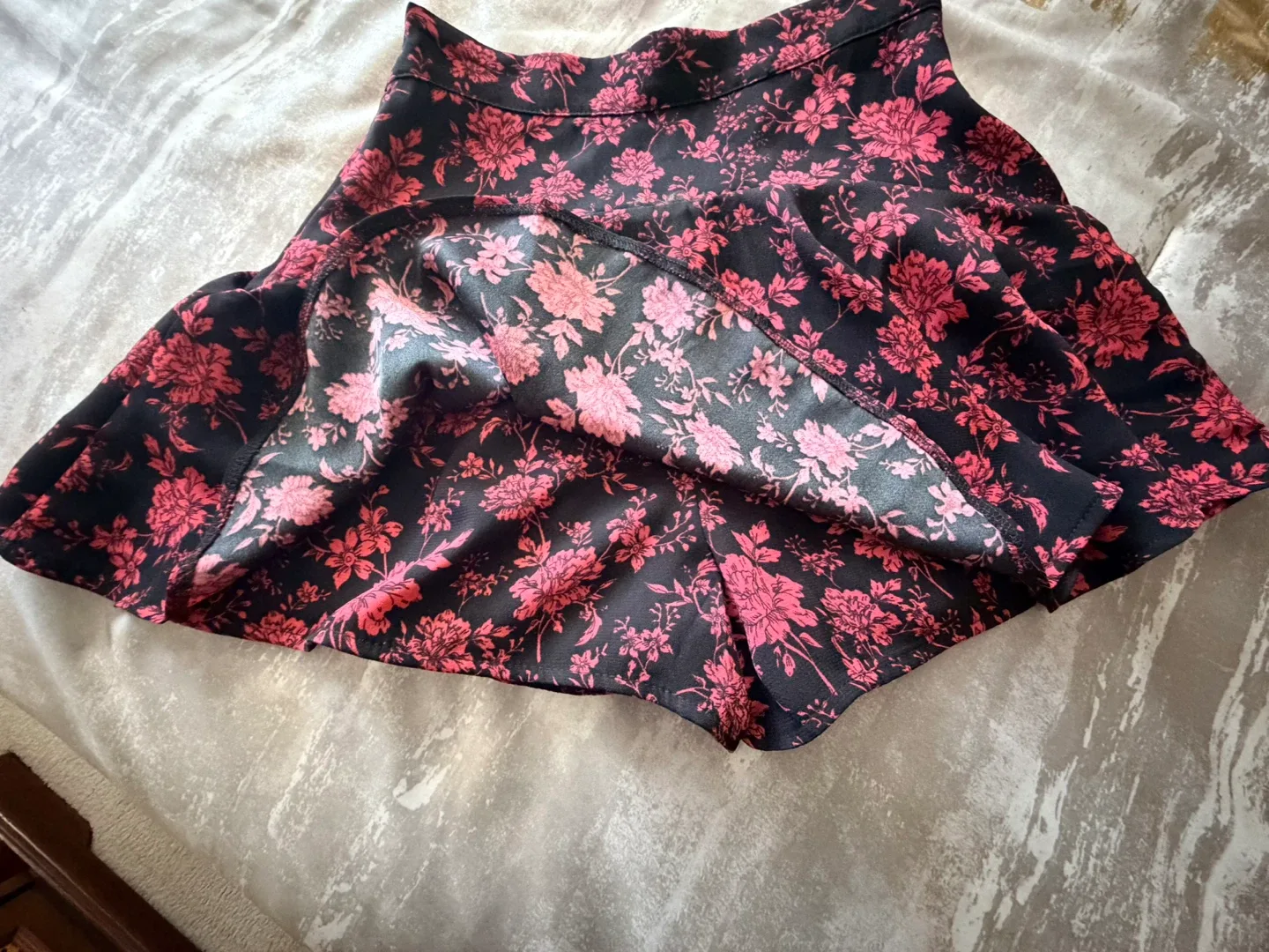 Floral Print Mini Skirt image indicator(2)