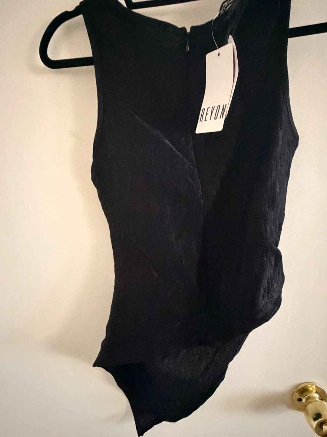 Black Bodysuit - Size Small