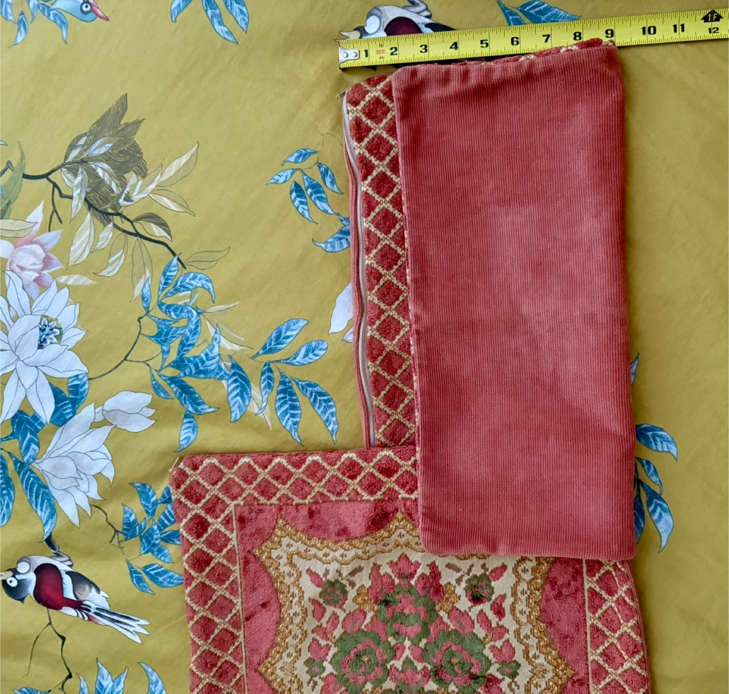 Decorative Pillow Cover Set - Floral Design - photo 3