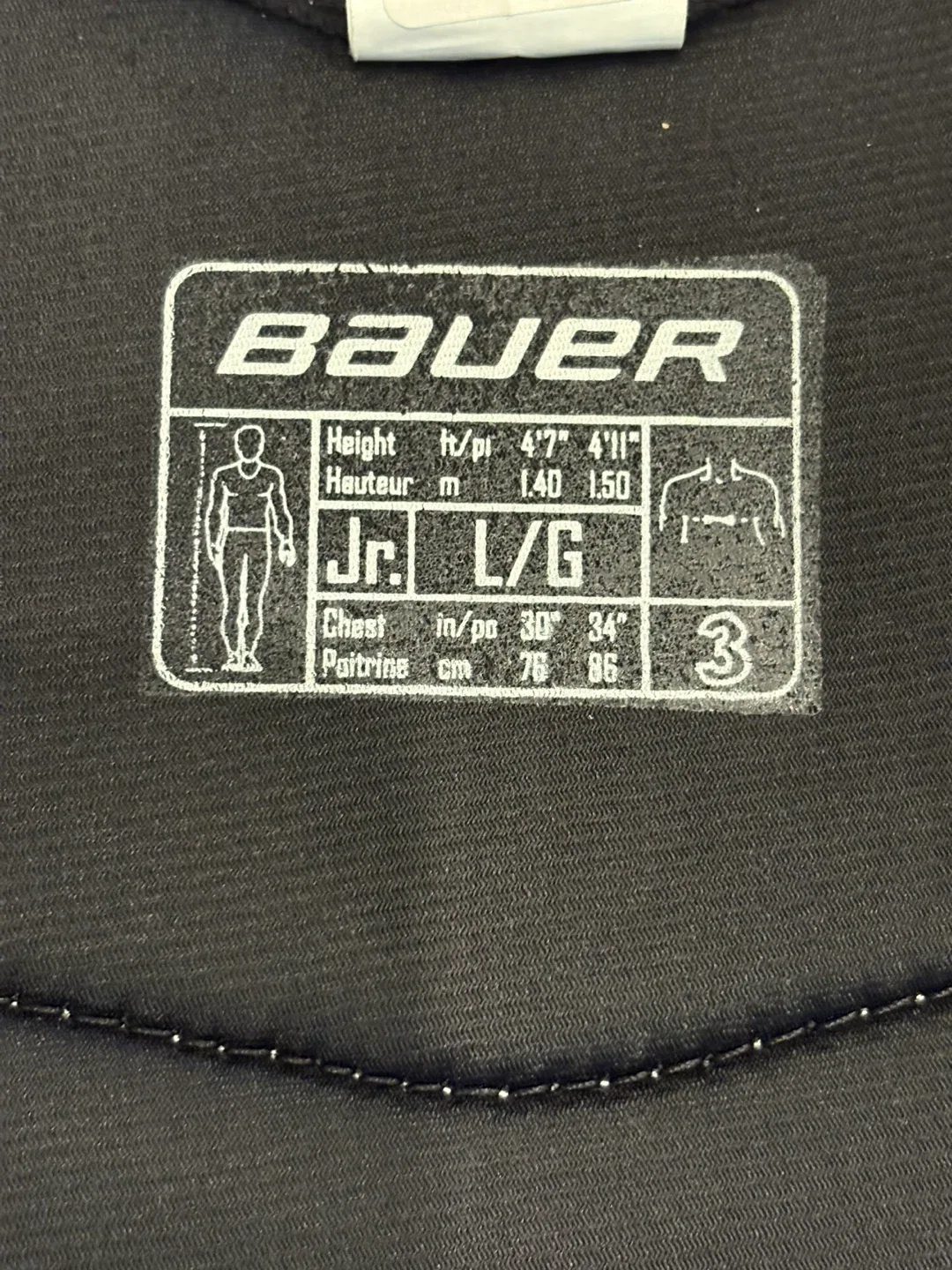 Bauer Hockey Gear - Jr. L/G & M/M image indicator(3)