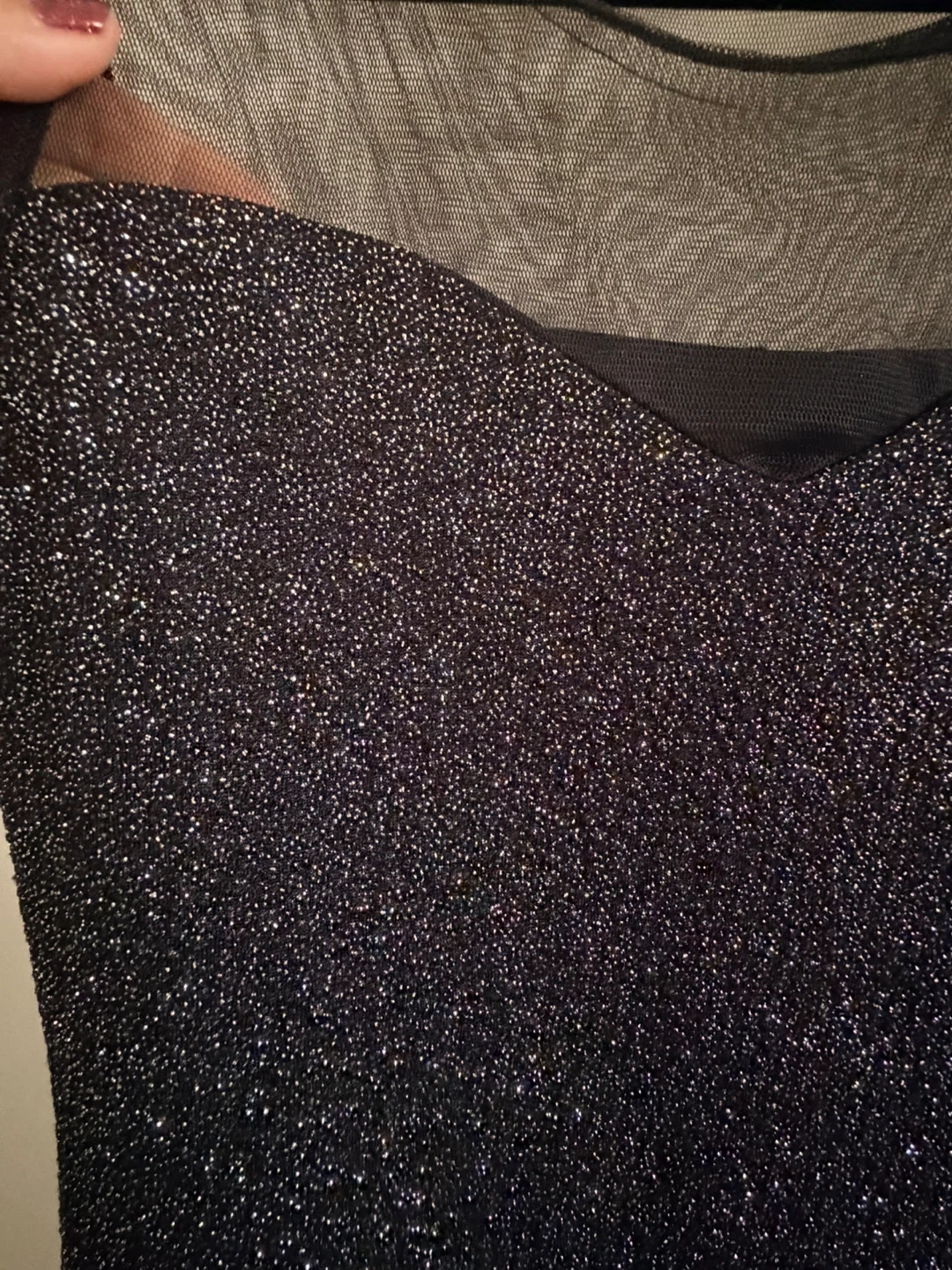 Black Sparkly Dress - photo 3